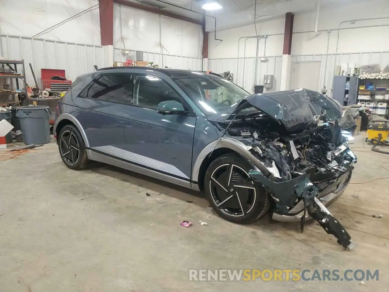 4 Photograph of a damaged car 7YAKRDDC6SY006652 HYUNDAI IONIQ 2025