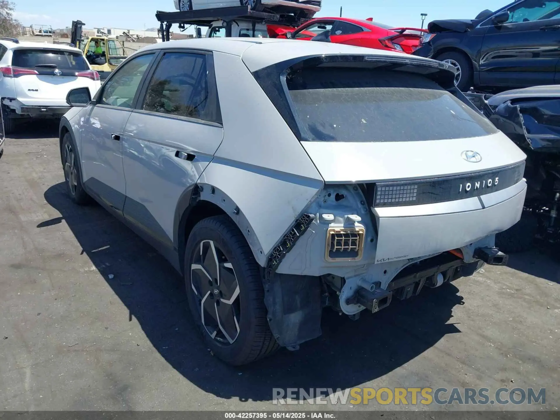 3 Photograph of a damaged car KM8KM4AE6NU055868 HYUNDAI IONIQ 5 2022