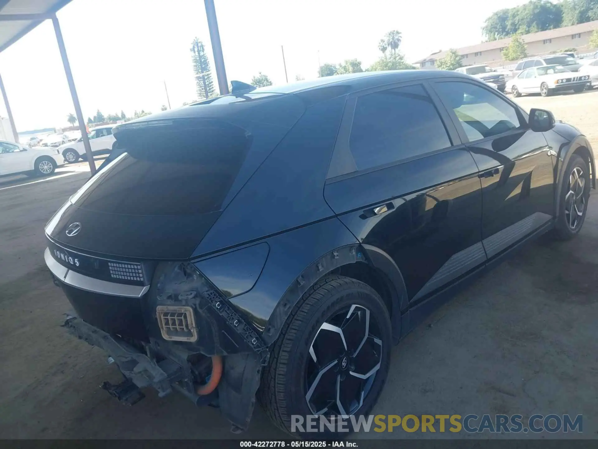 4 Photograph of a damaged car KM8KM4AE9NU055587 HYUNDAI IONIQ 5 2022