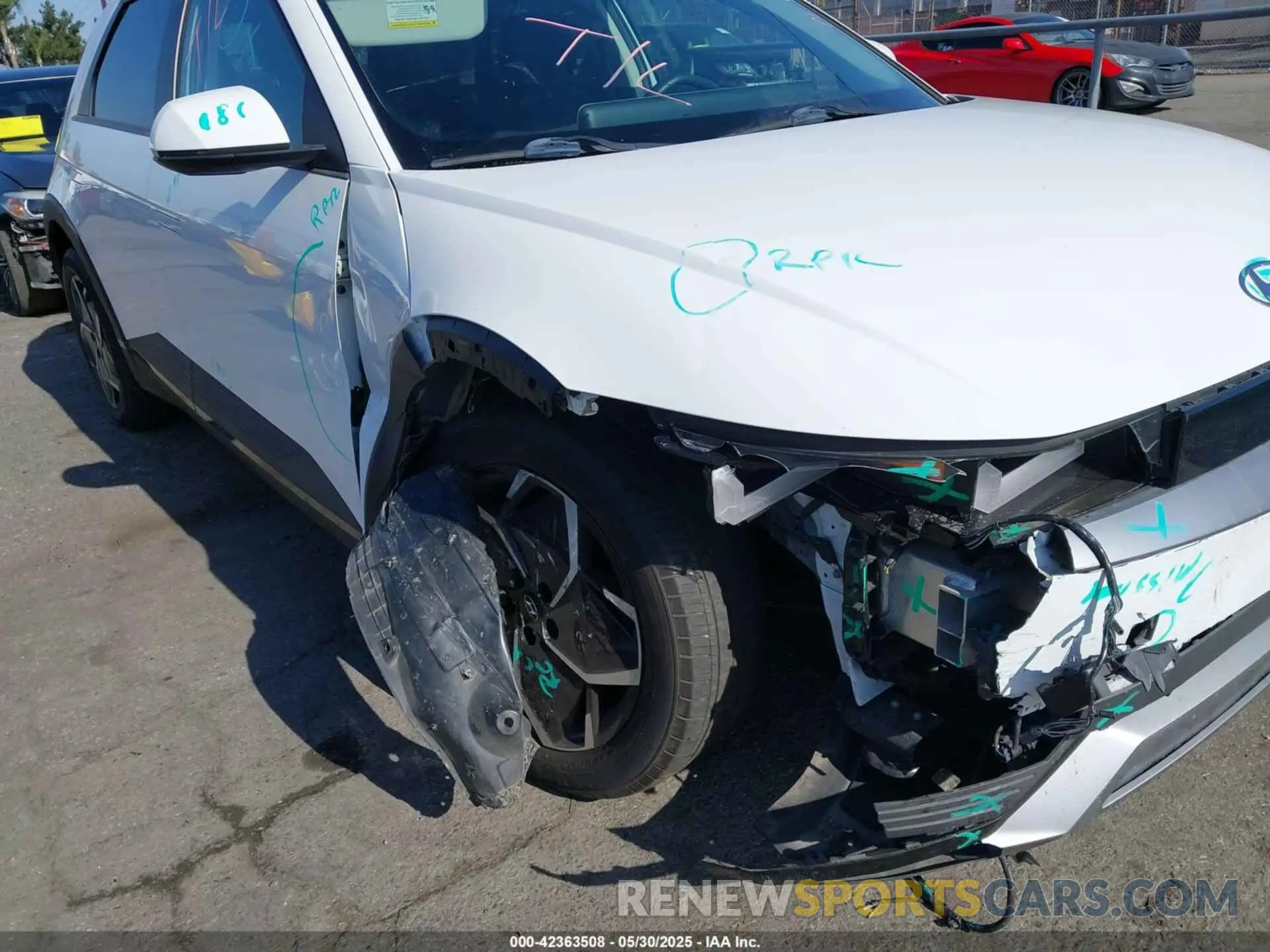 6 Photograph of a damaged car KM8KM4AEXNU061012 HYUNDAI IONIQ 5 2022