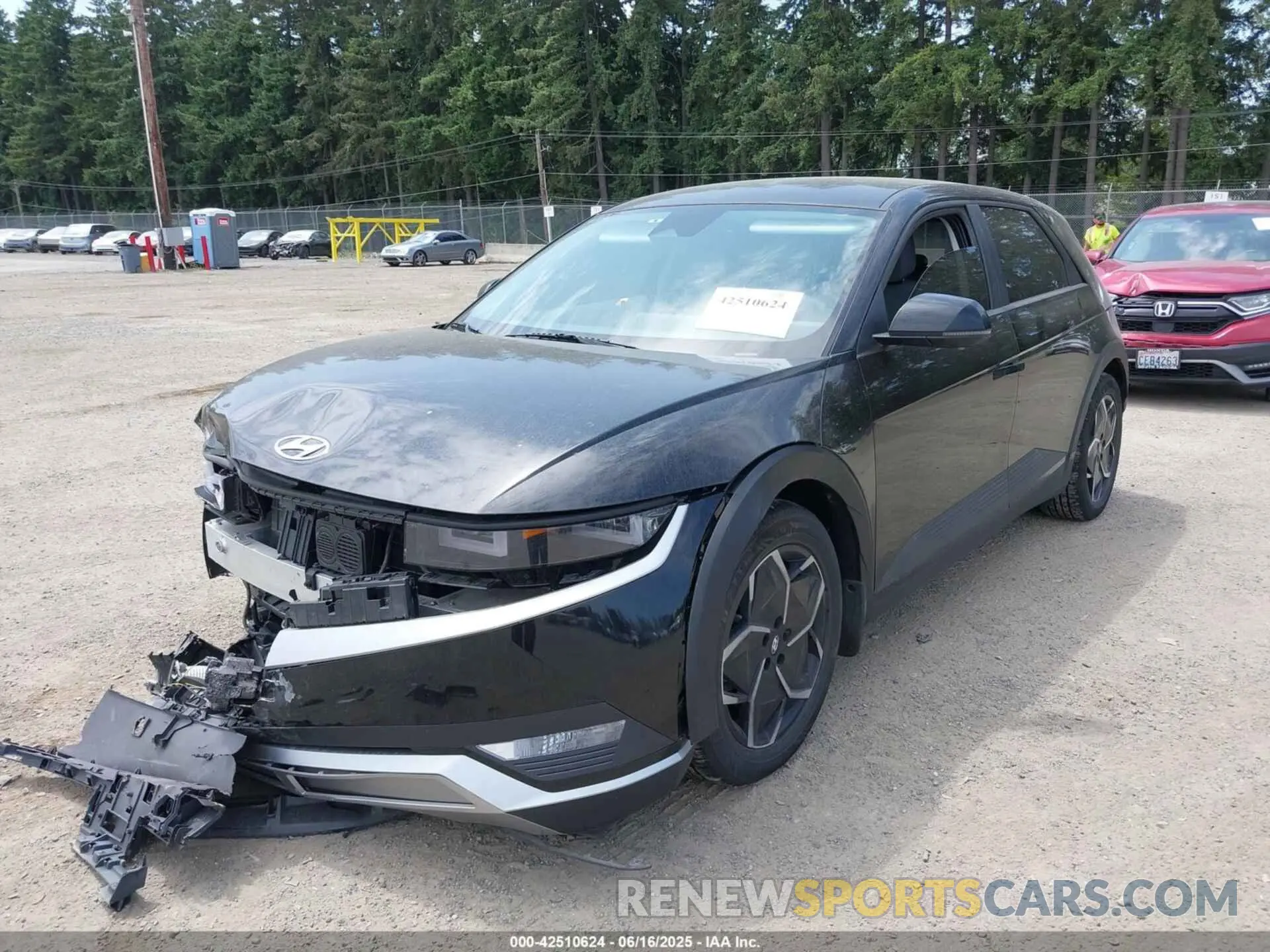 2 Photograph of a damaged car KM8KMDAF2NU076693 HYUNDAI IONIQ 5 2022