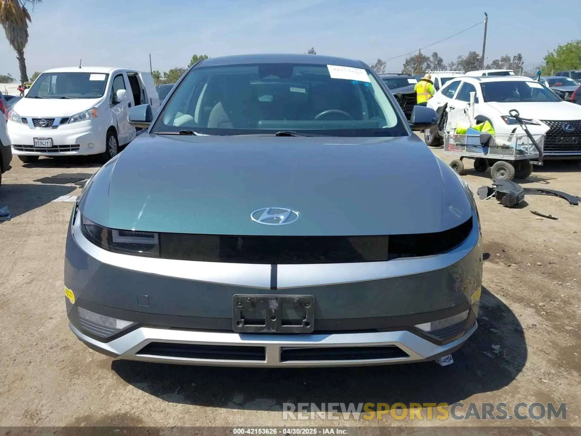 13 Photograph of a damaged car KM8KMDAF7NU099869 HYUNDAI IONIQ 5 2022