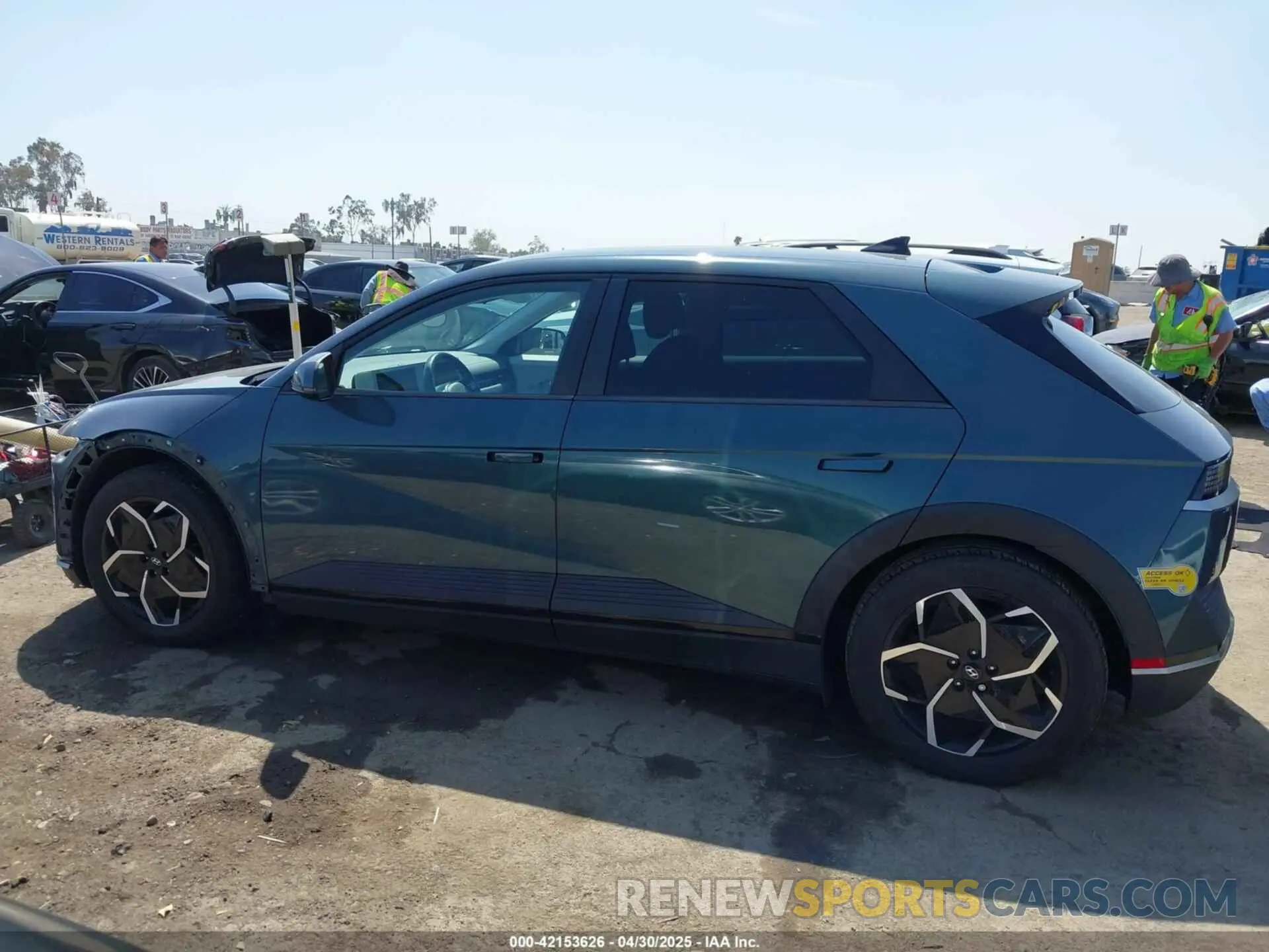 15 Photograph of a damaged car KM8KMDAF7NU099869 HYUNDAI IONIQ 5 2022