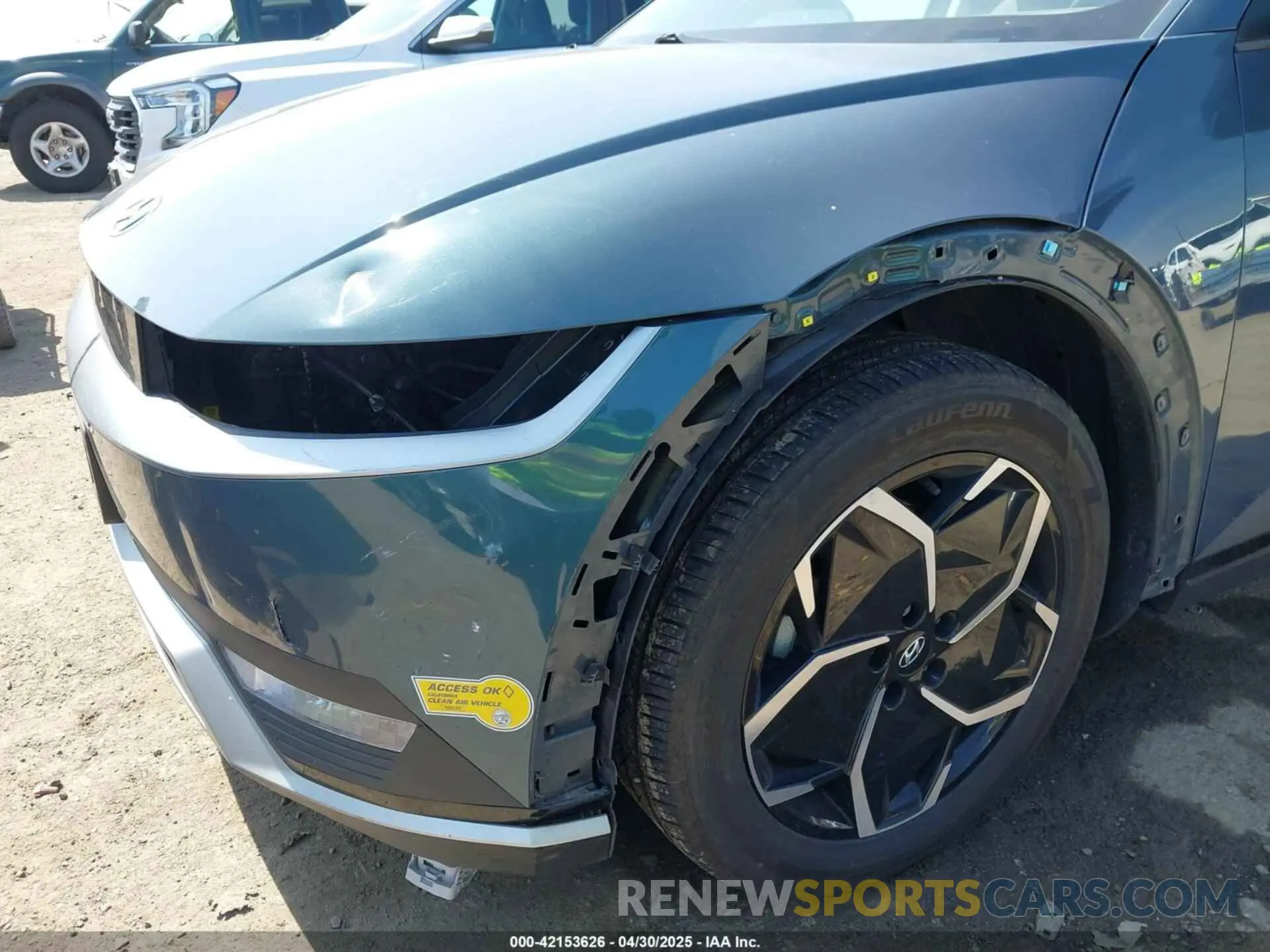 6 Photograph of a damaged car KM8KMDAF7NU099869 HYUNDAI IONIQ 5 2022