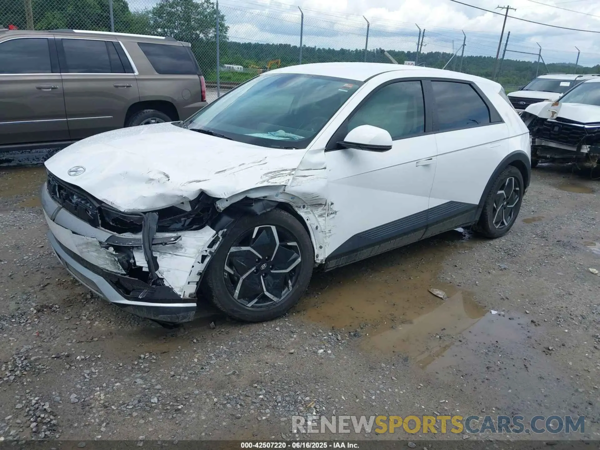 2 Photograph of a damaged car KM8KN4AE4NU090938 HYUNDAI IONIQ 5 2022