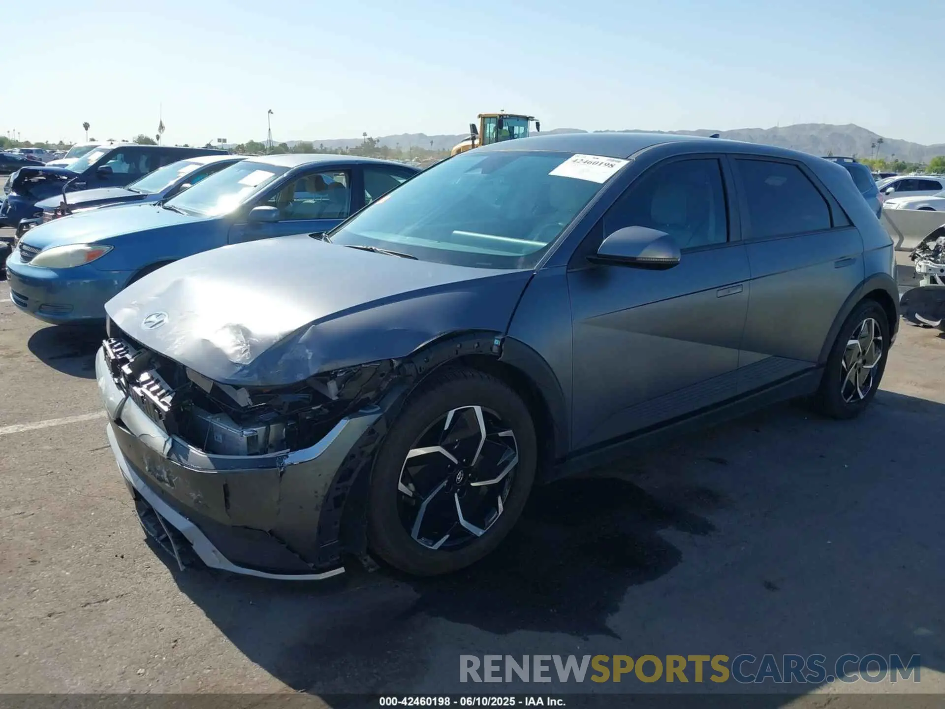2 Photograph of a damaged car KM8KN4AE5NU057365 HYUNDAI IONIQ 5 2022