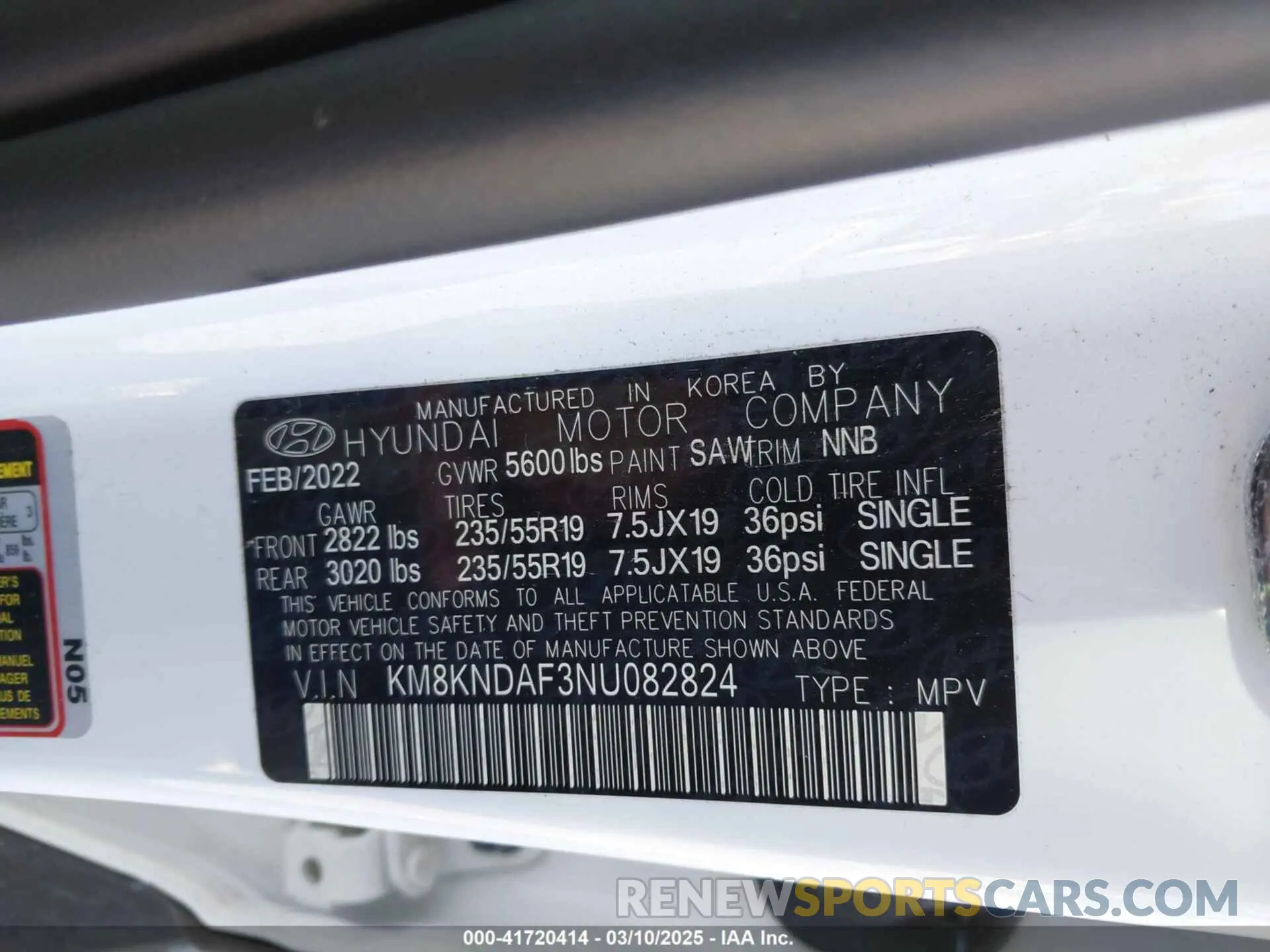 9 Photograph of a damaged car KM8KNDAF3NU082824 HYUNDAI IONIQ 5 2022