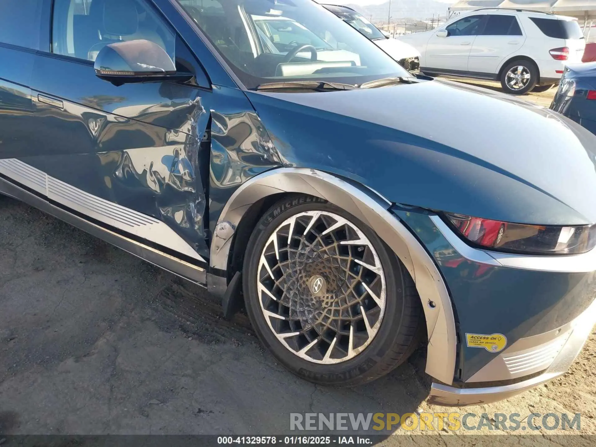 6 Photograph of a damaged car KM8KRDAF3NU103837 HYUNDAI IONIQ 5 2022