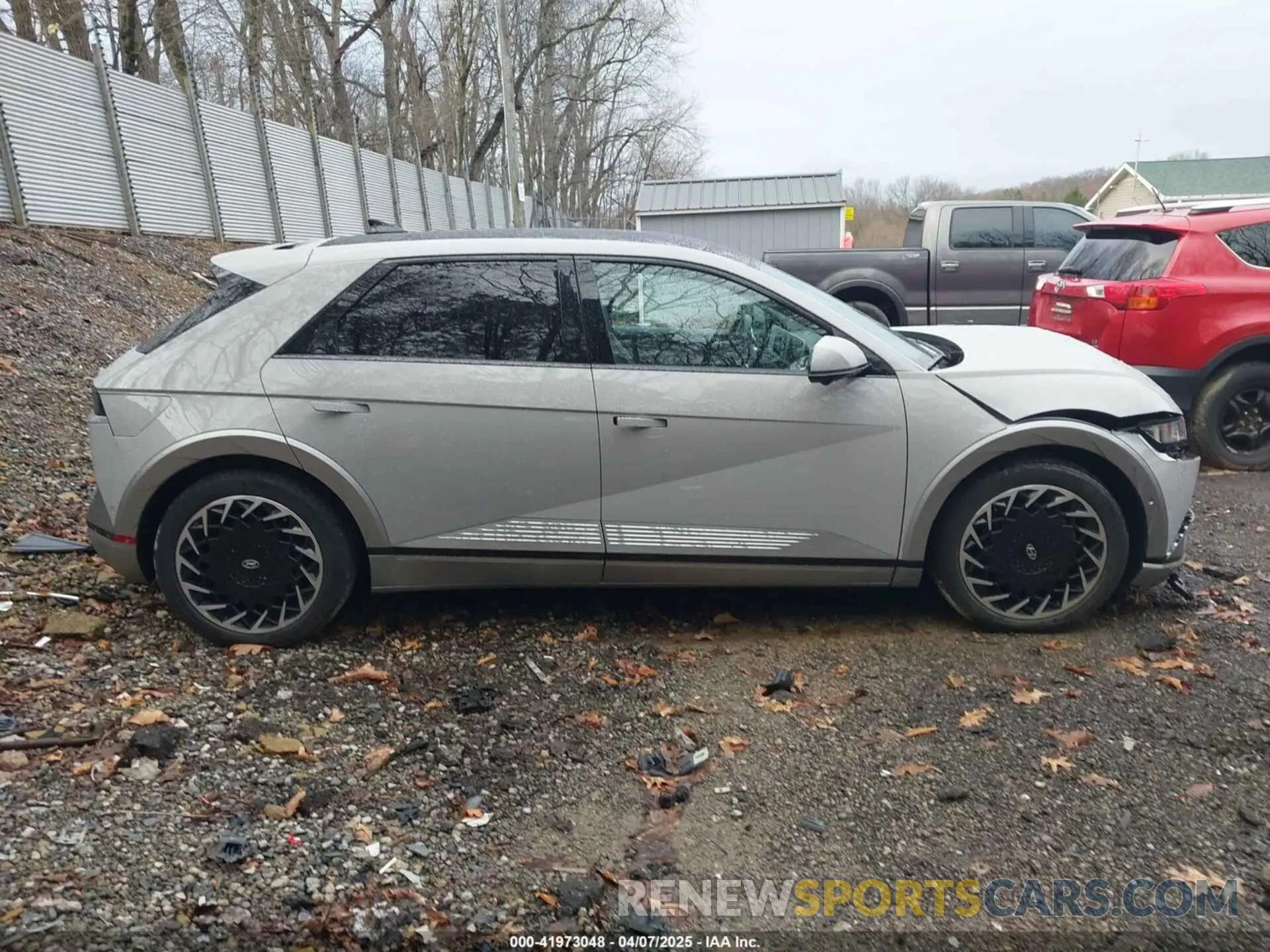 13 Photograph of a damaged car KM8KRDAF5NU096874 HYUNDAI IONIQ 5 2022