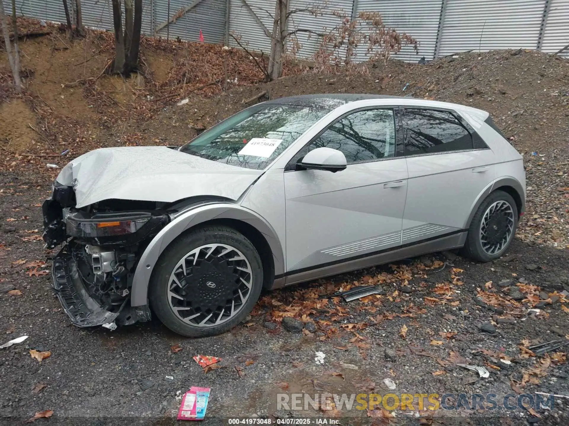 2 Photograph of a damaged car KM8KRDAF5NU096874 HYUNDAI IONIQ 5 2022
