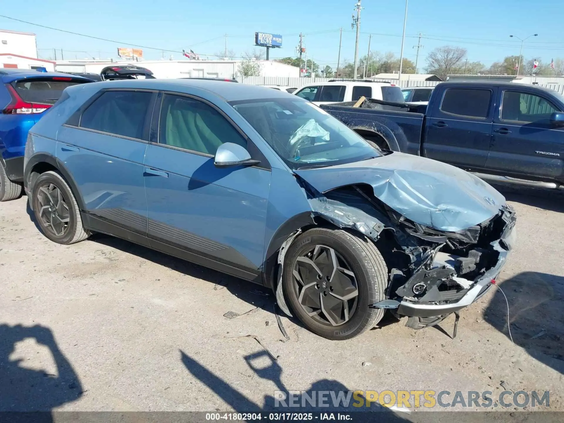 1 Photograph of a damaged car KM8KM4AEXPU162375 HYUNDAI IONIQ 5 2023