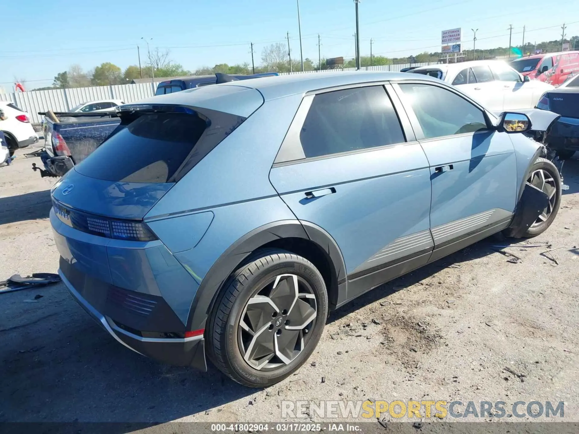 4 Photograph of a damaged car KM8KM4AEXPU162375 HYUNDAI IONIQ 5 2023