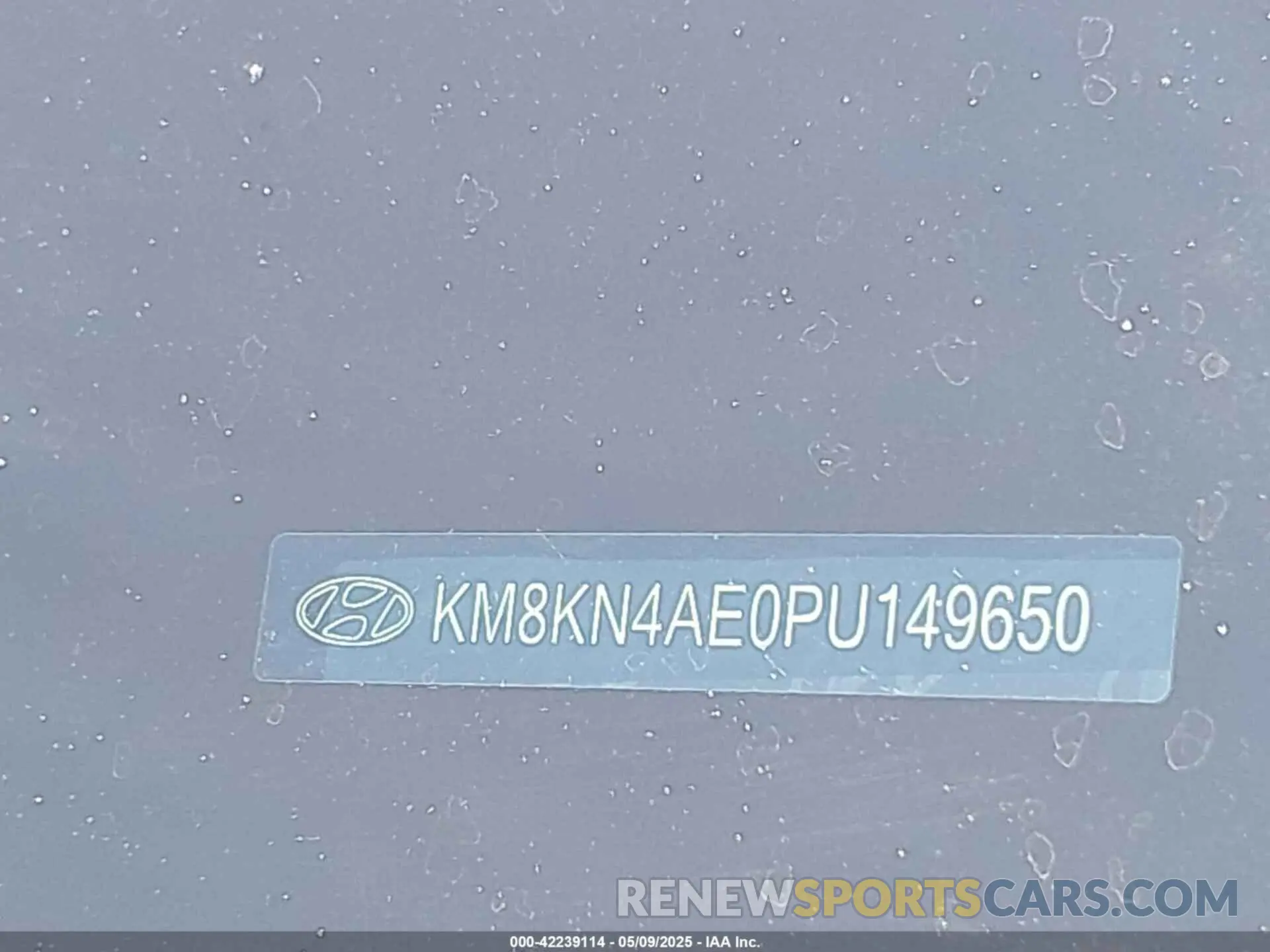 9 Photograph of a damaged car KM8KN4AE0PU149650 HYUNDAI IONIQ 5 2023