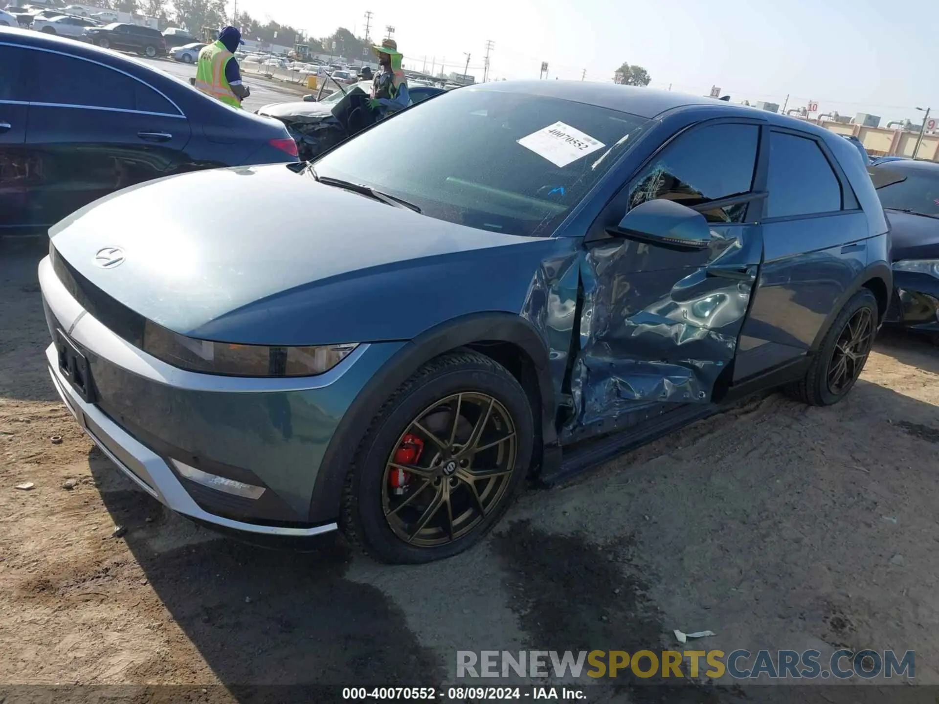 2 Photograph of a damaged car KM8KN4AE2PU150153 HYUNDAI IONIQ 5 2023