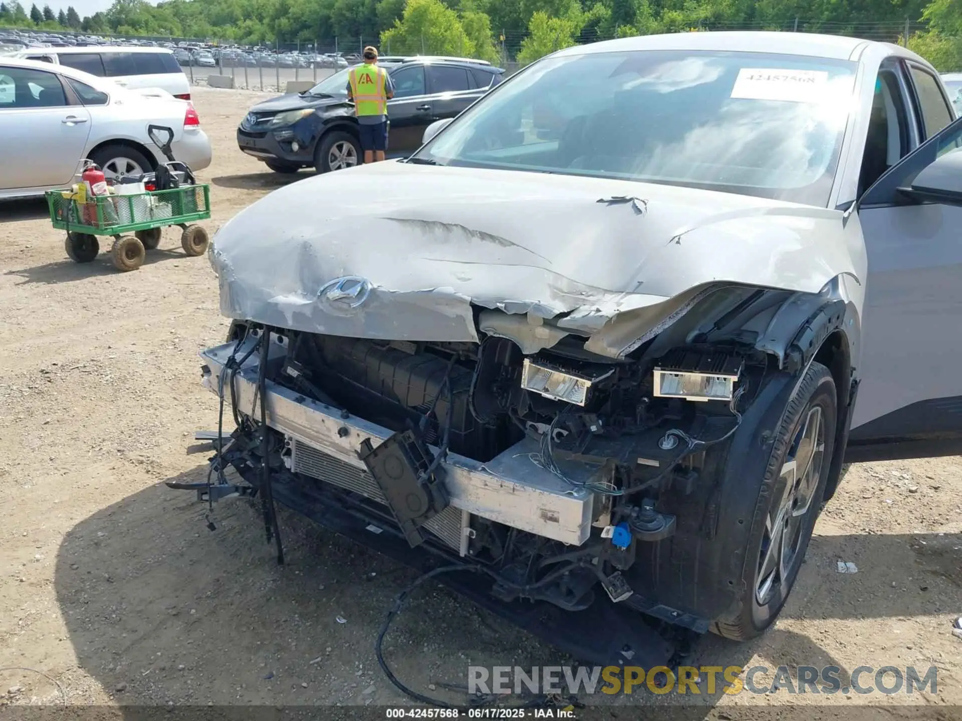 6 Photograph of a damaged car KM8KN4AE5PU127224 HYUNDAI IONIQ 5 2023