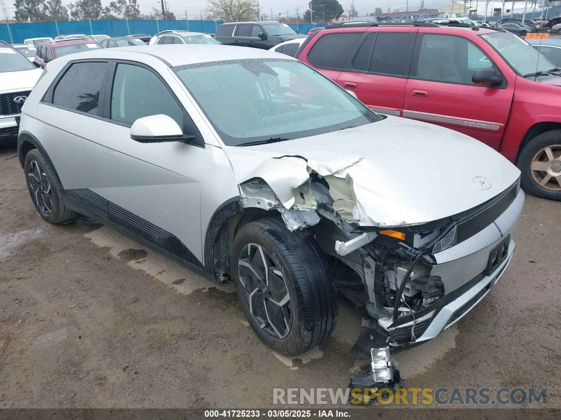 1 Photograph of a damaged car KM8KN4AE9PU155544 HYUNDAI IONIQ 5 2023