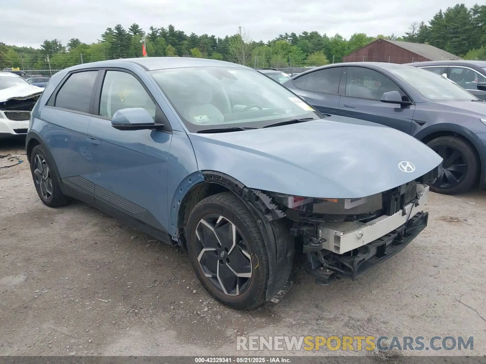 1 Photograph of a damaged car KM8KNDAF0PU186335 HYUNDAI IONIQ 5 2023