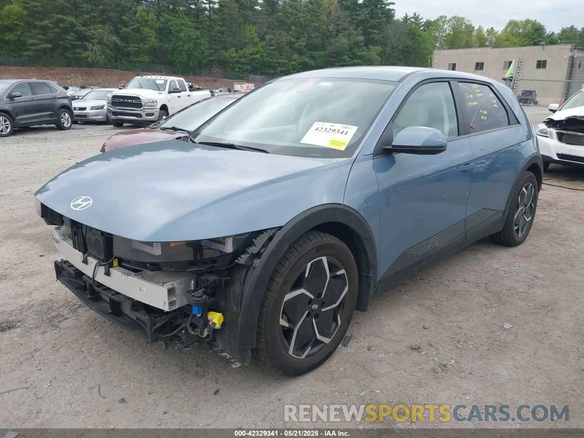2 Photograph of a damaged car KM8KNDAF0PU186335 HYUNDAI IONIQ 5 2023