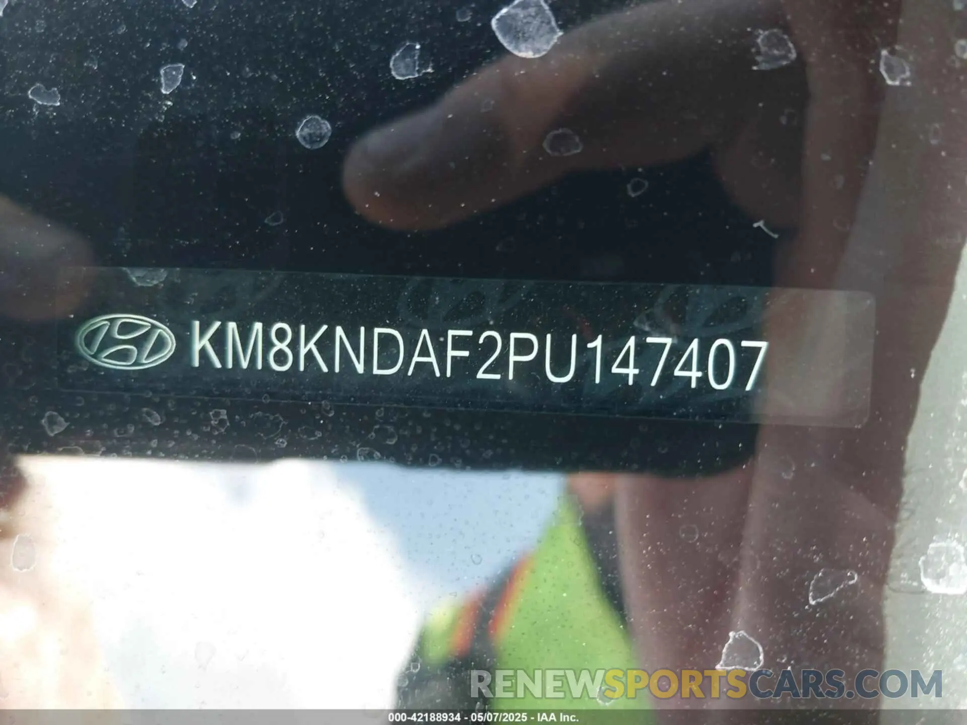 9 Photograph of a damaged car KM8KNDAF2PU147407 HYUNDAI IONIQ 5 2023