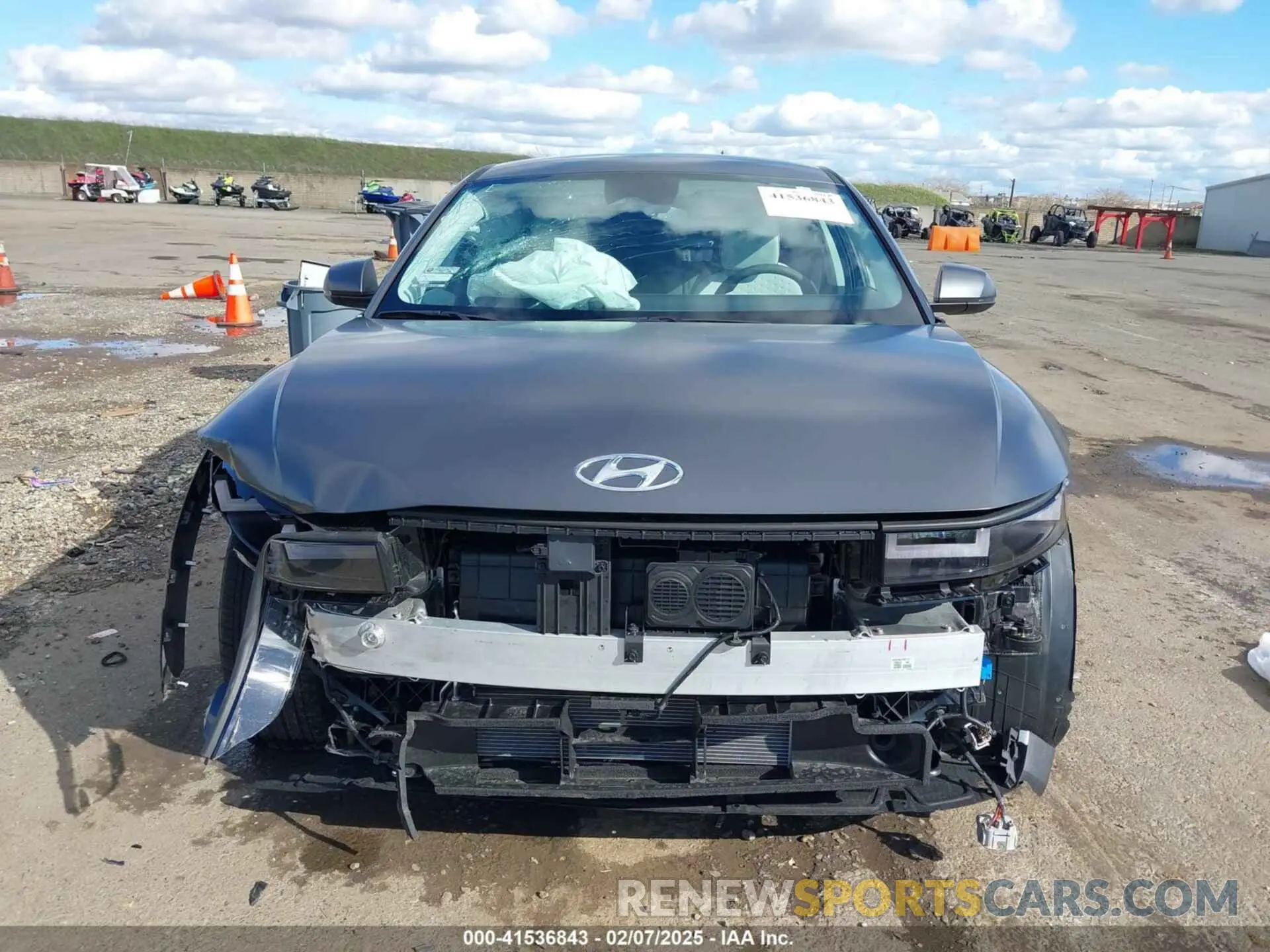 13 Photograph of a damaged car KM8KNDAF2PU201661 HYUNDAI IONIQ 5 2023