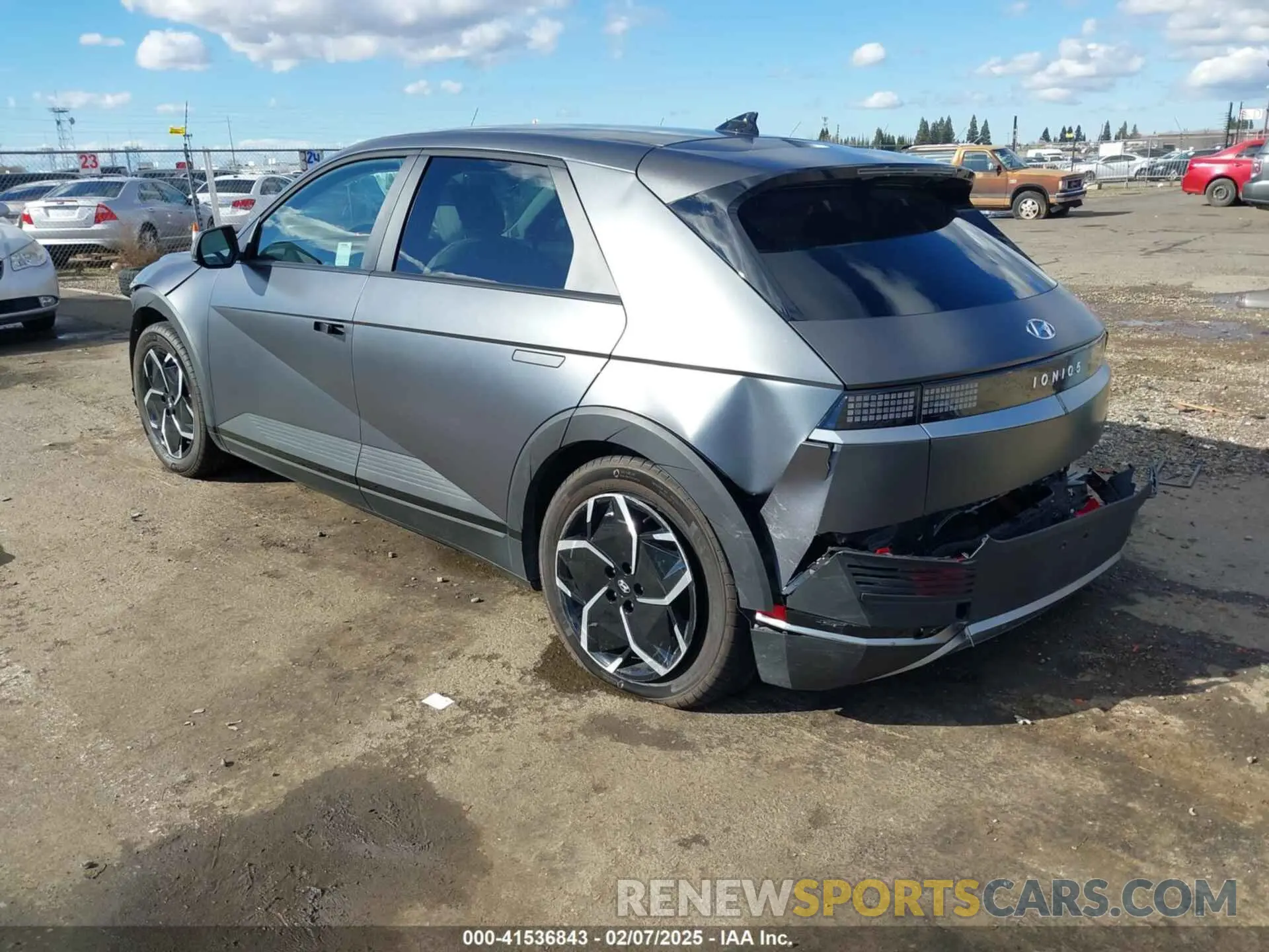 3 Photograph of a damaged car KM8KNDAF2PU201661 HYUNDAI IONIQ 5 2023