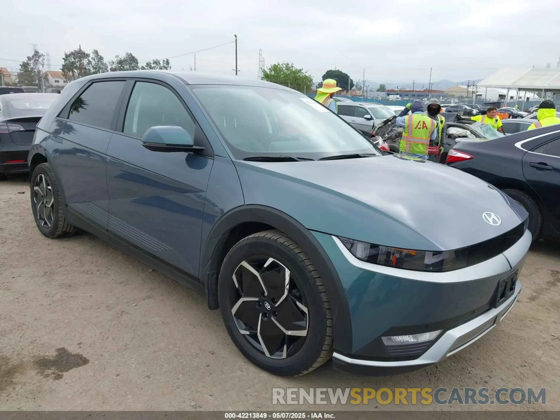 1 Photograph of a damaged car KM8KNDAF3PU189911 HYUNDAI IONIQ 5 2023