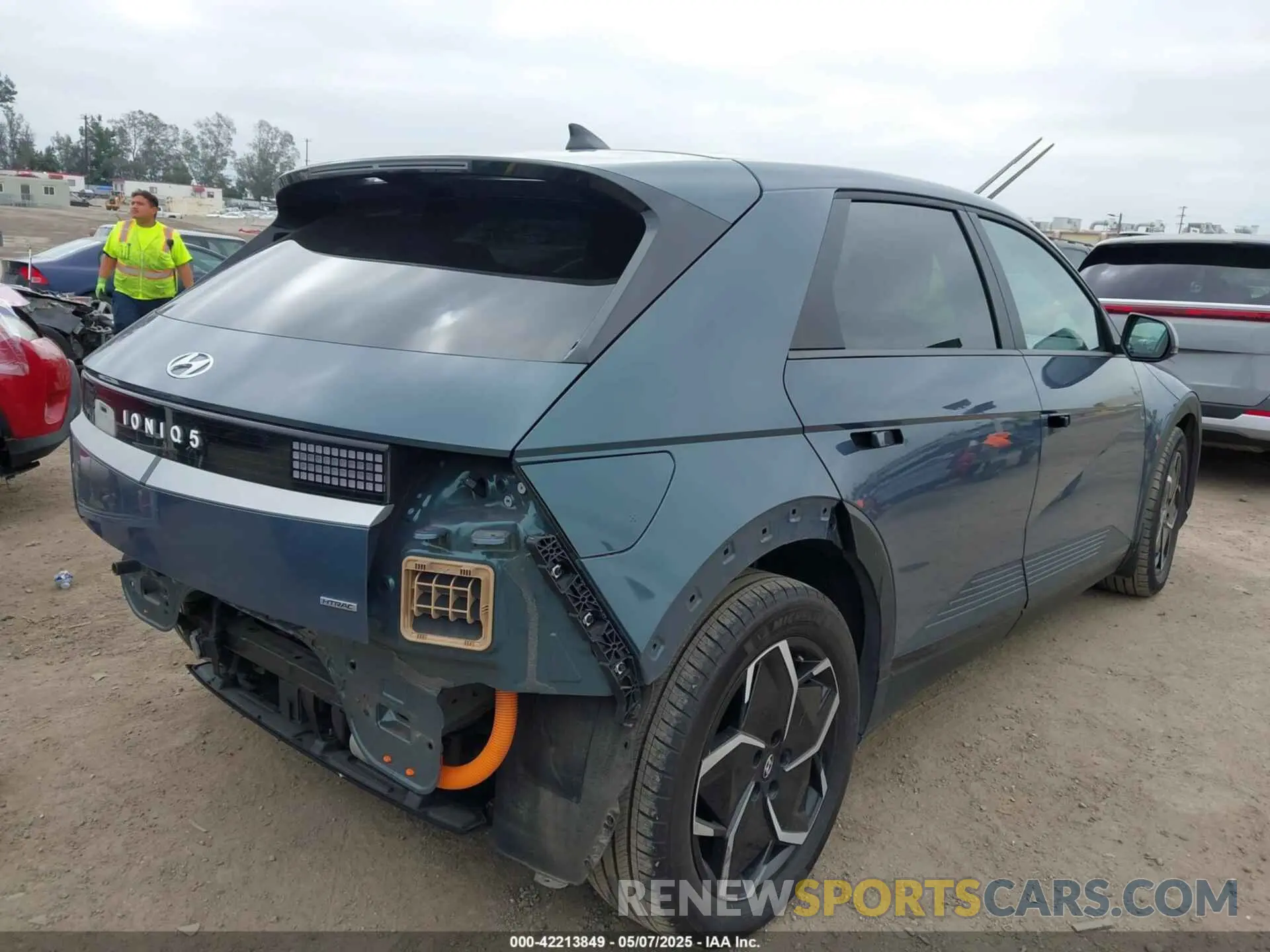 4 Photograph of a damaged car KM8KNDAF3PU189911 HYUNDAI IONIQ 5 2023