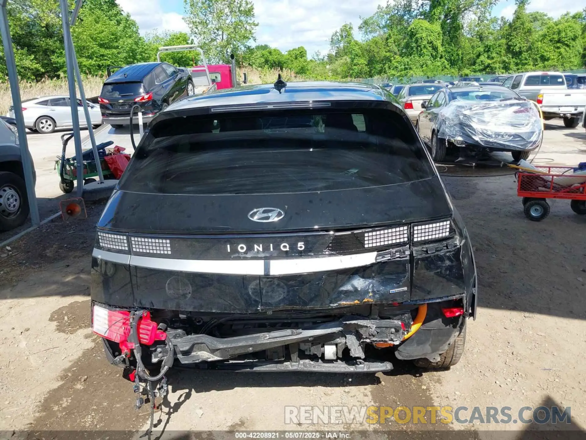 17 Photograph of a damaged car KM8KNDAF4PU164743 HYUNDAI IONIQ 5 2023