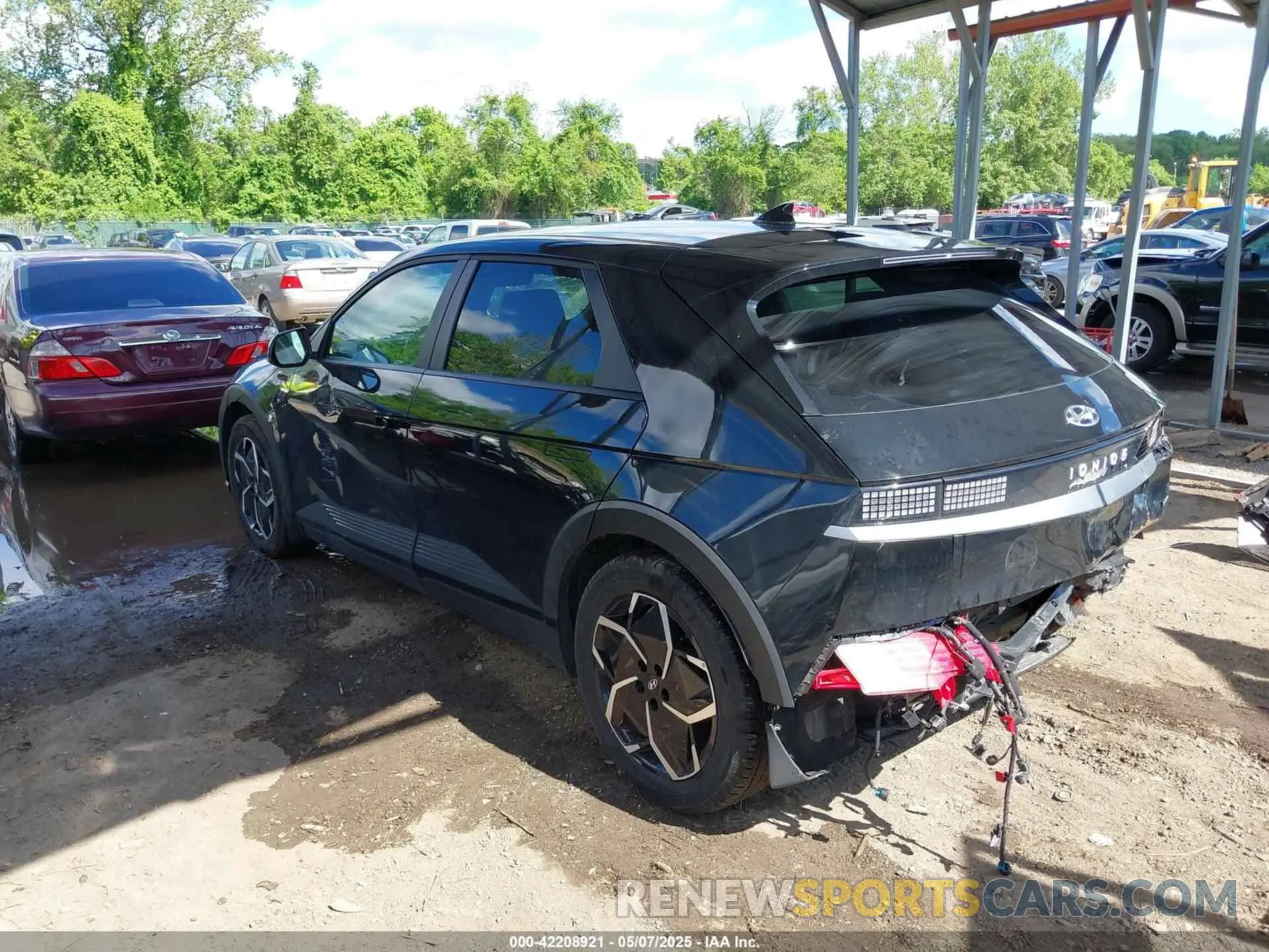 3 Photograph of a damaged car KM8KNDAF4PU164743 HYUNDAI IONIQ 5 2023