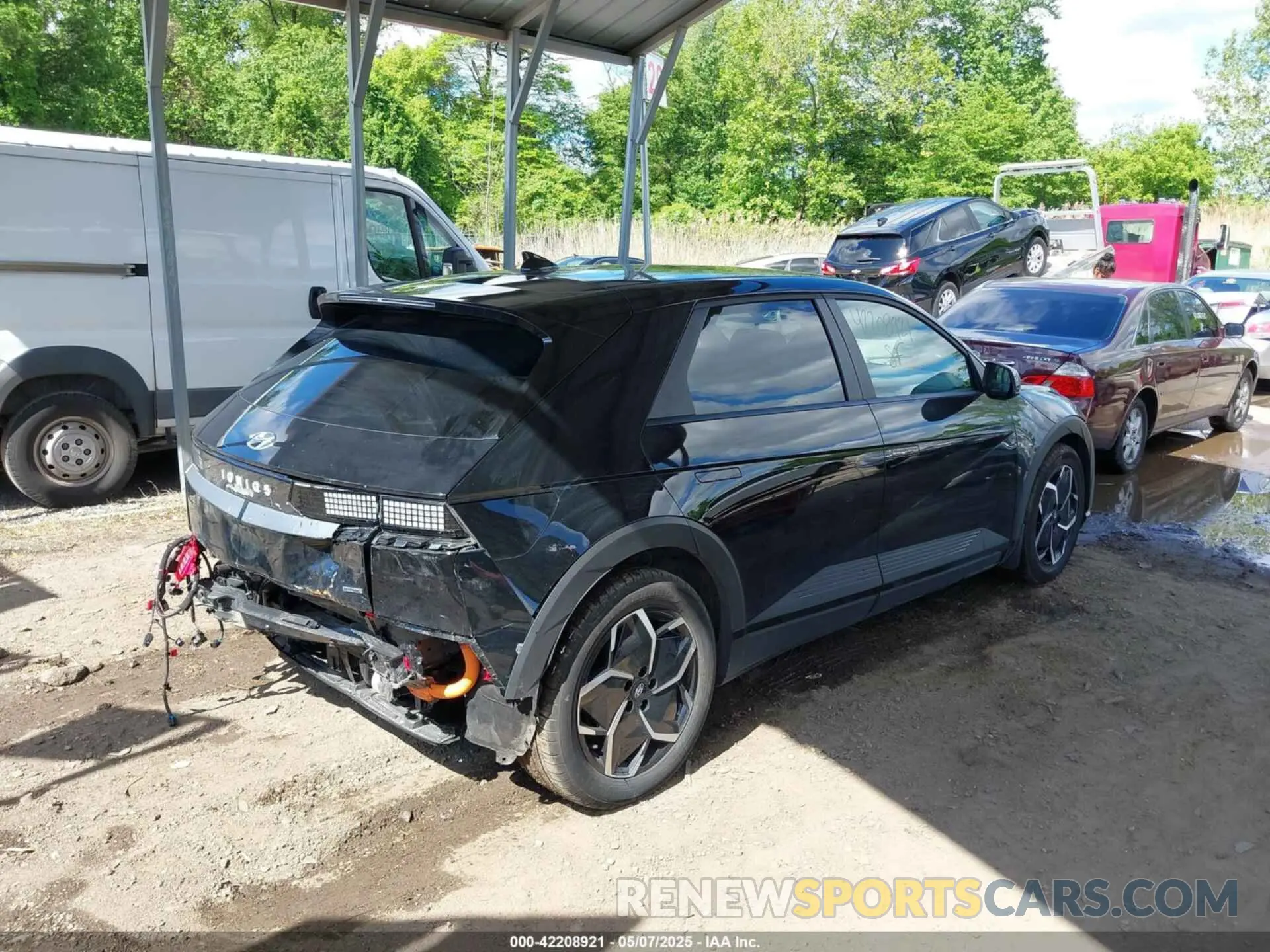 4 Photograph of a damaged car KM8KNDAF4PU164743 HYUNDAI IONIQ 5 2023
