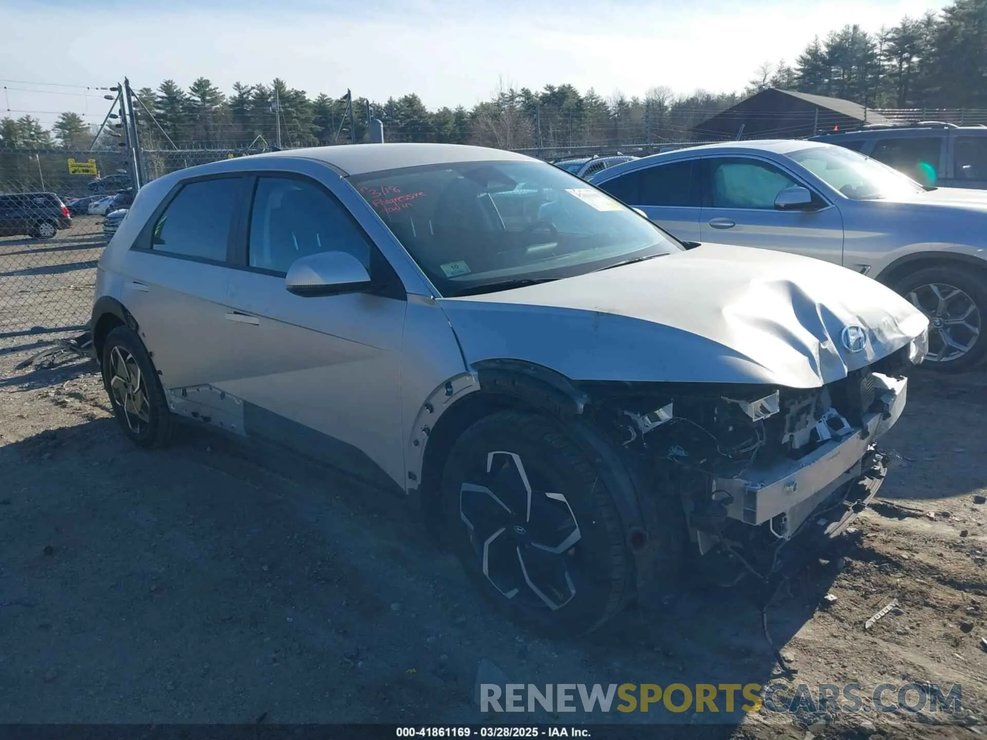 1 Photograph of a damaged car KM8KNDAF5PU208345 HYUNDAI IONIQ 5 2023
