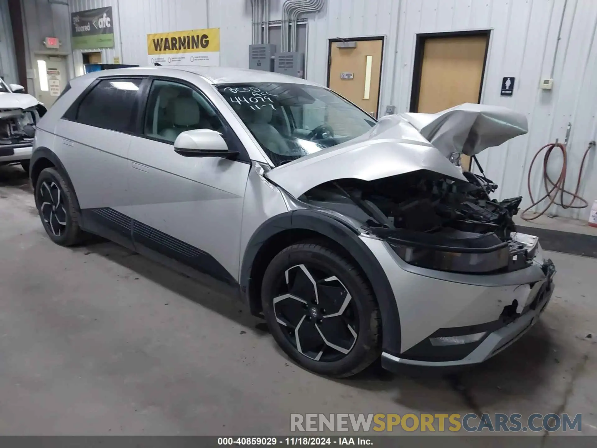1 Photograph of a damaged car KM8KNDAF9PU166150 HYUNDAI IONIQ 5 2023