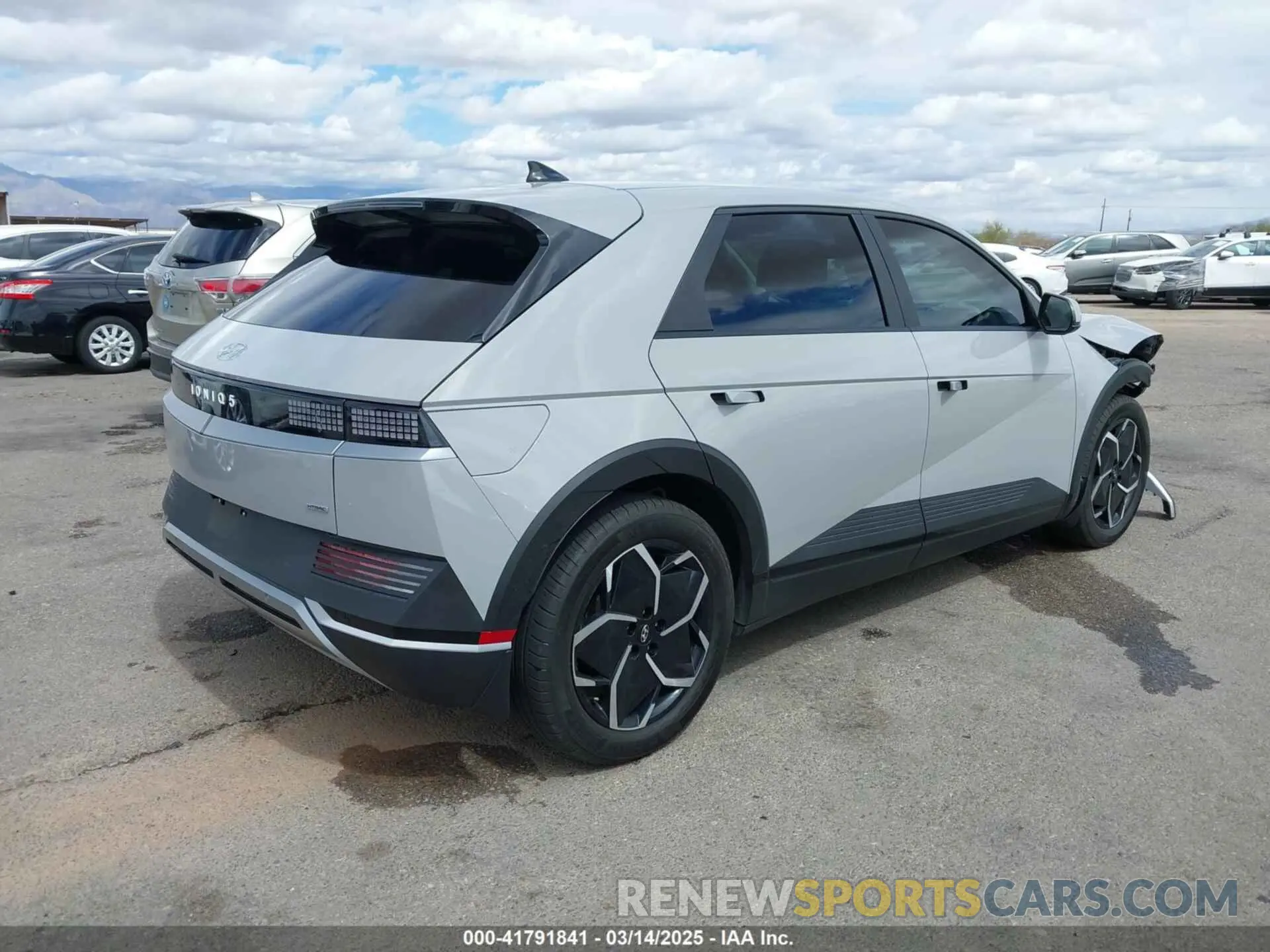 4 Photograph of a damaged car KM8KNDAFXPU160356 HYUNDAI IONIQ 5 2023