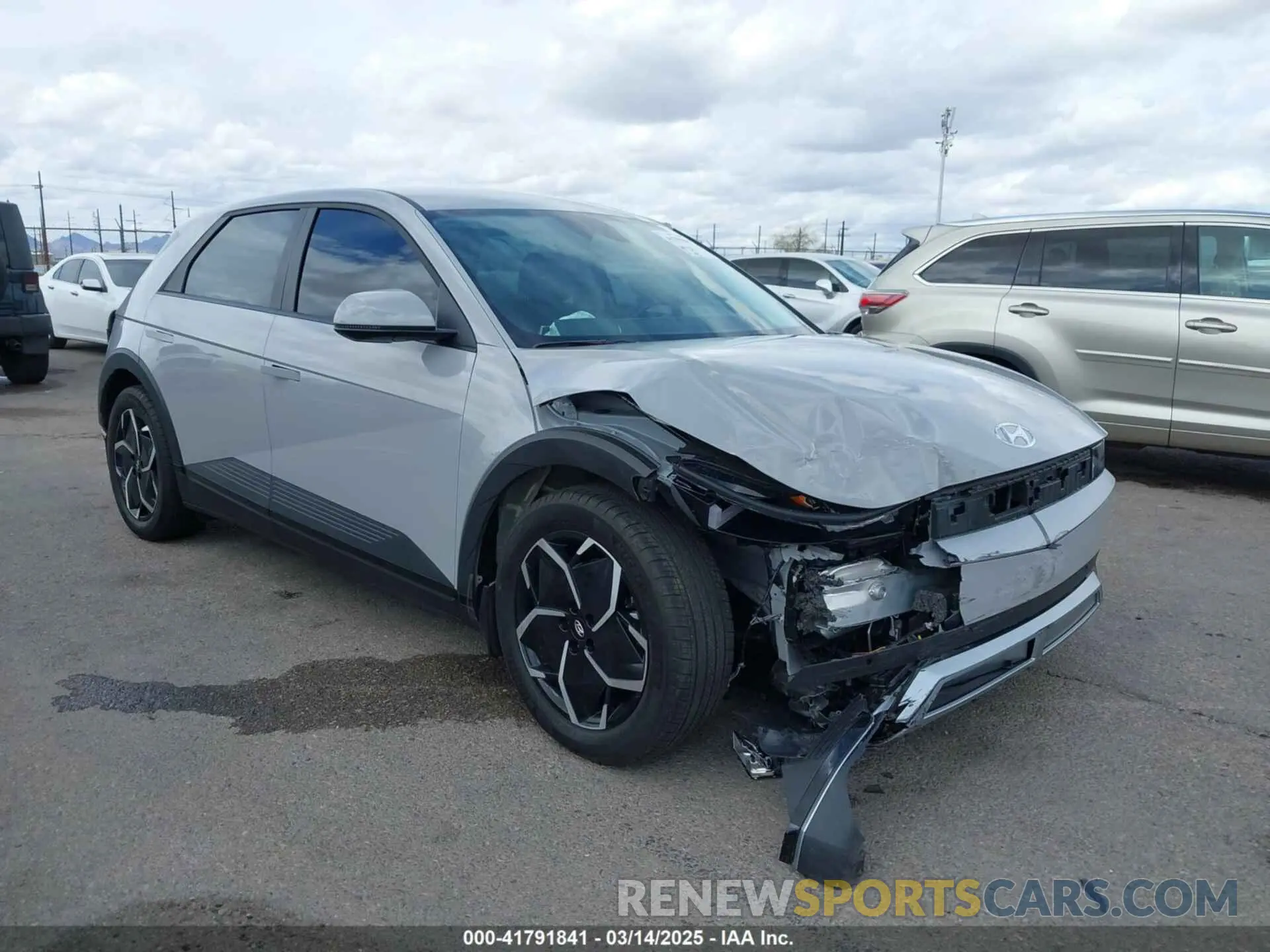 6 Photograph of a damaged car KM8KNDAFXPU160356 HYUNDAI IONIQ 5 2023