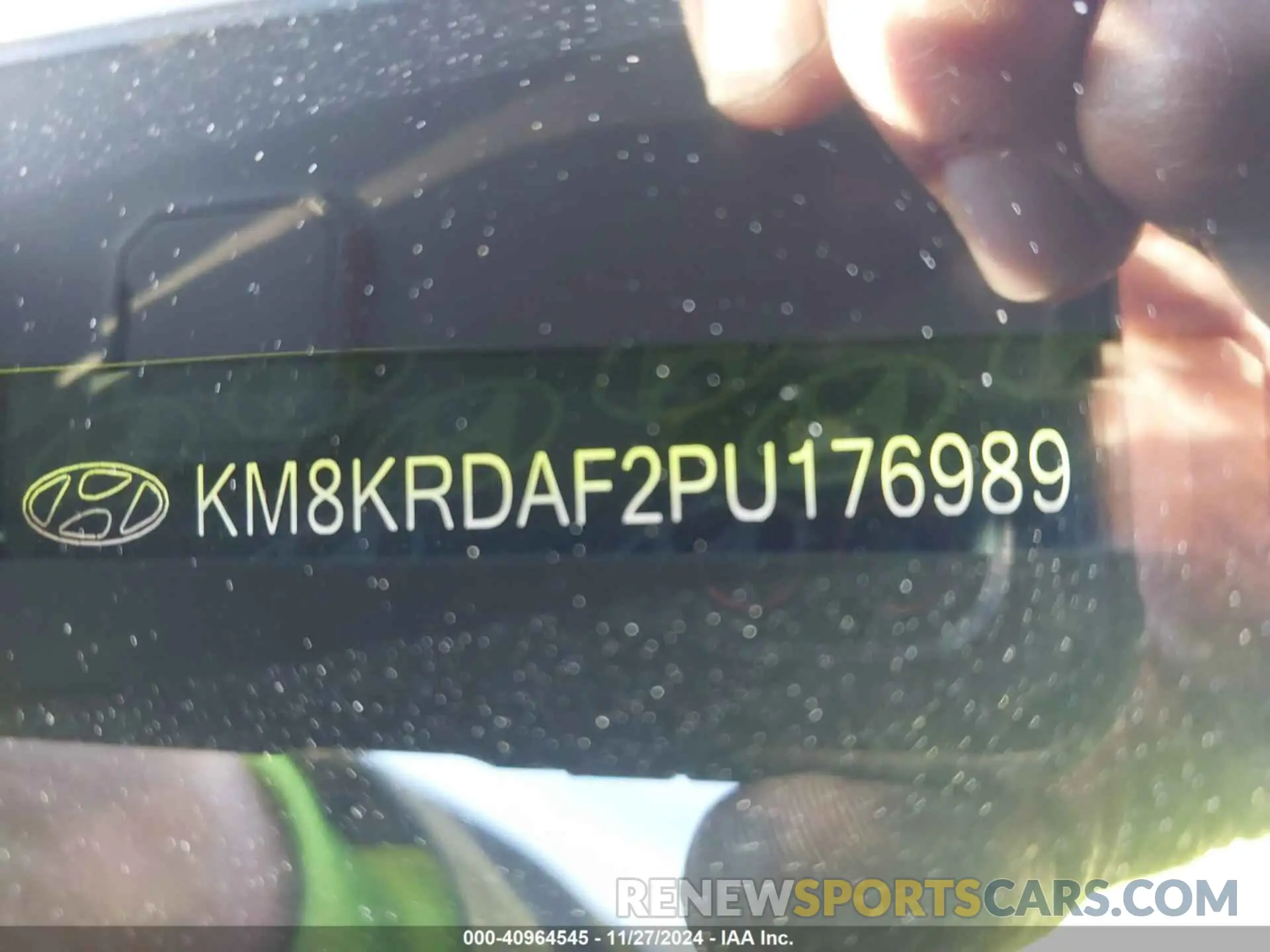 9 Photograph of a damaged car KM8KRDAF2PU176989 HYUNDAI IONIQ 5 2023