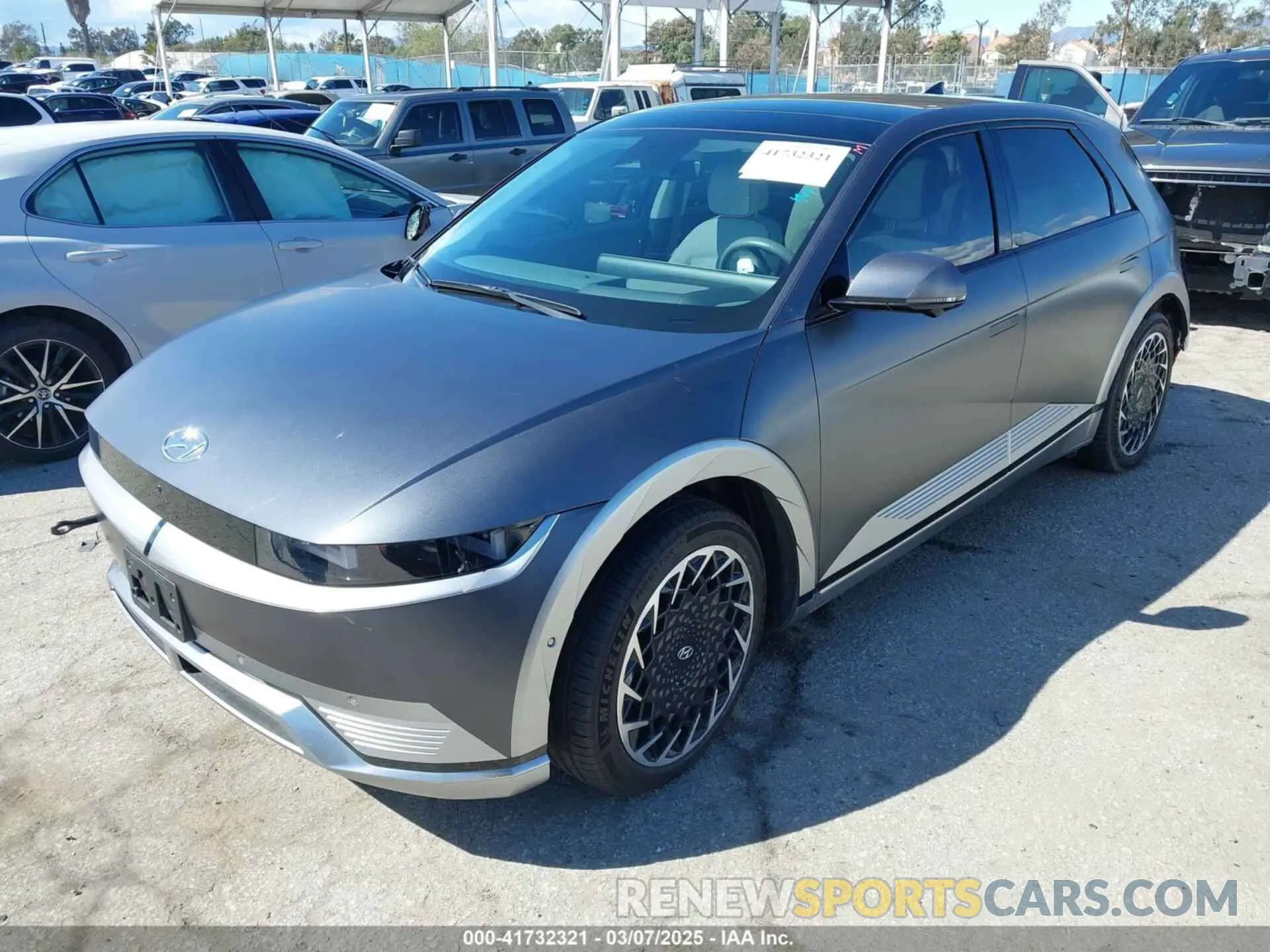 2 Photograph of a damaged car KM8KRDAF7PU182884 HYUNDAI IONIQ 5 2023