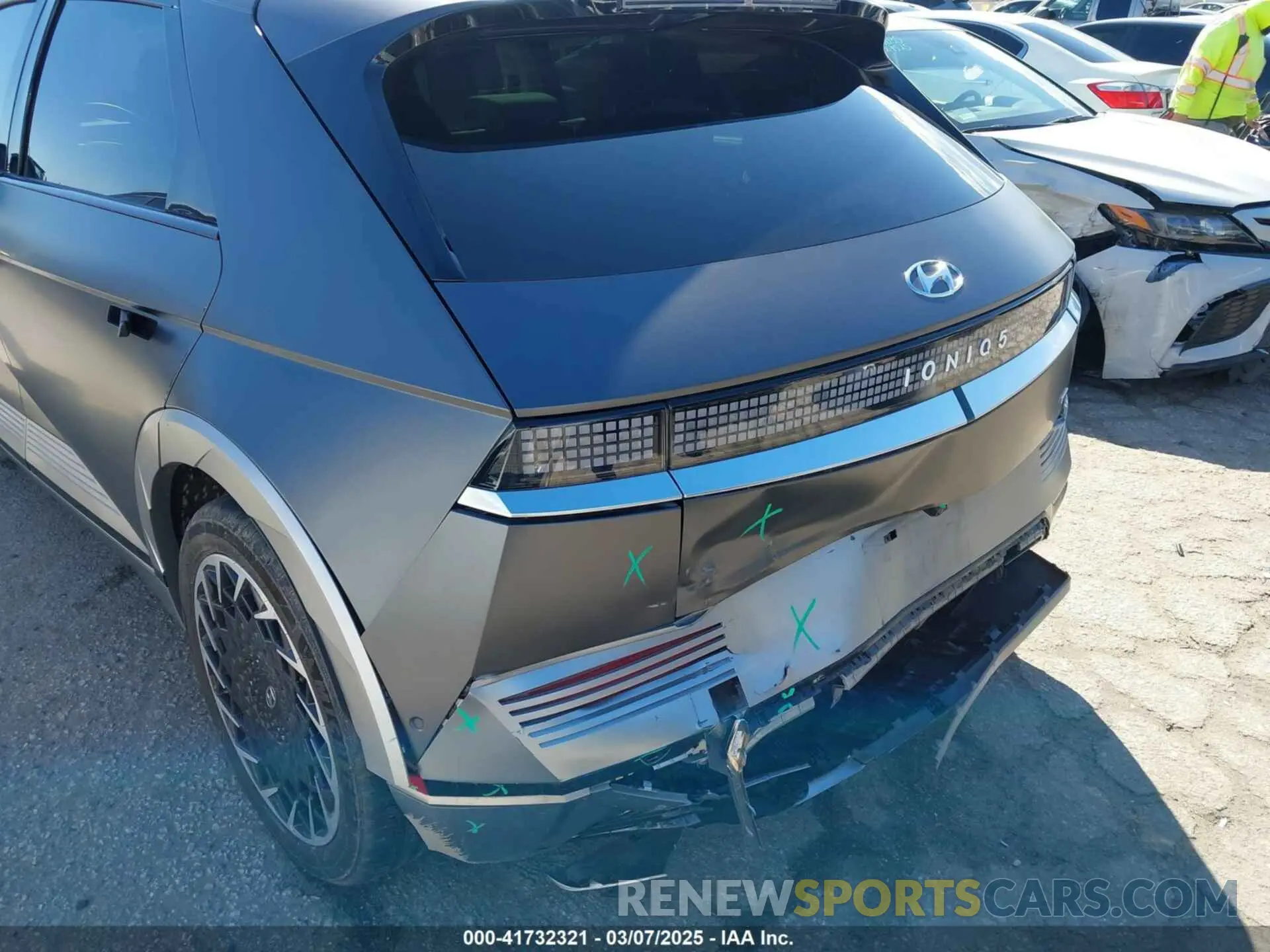 6 Photograph of a damaged car KM8KRDAF7PU182884 HYUNDAI IONIQ 5 2023