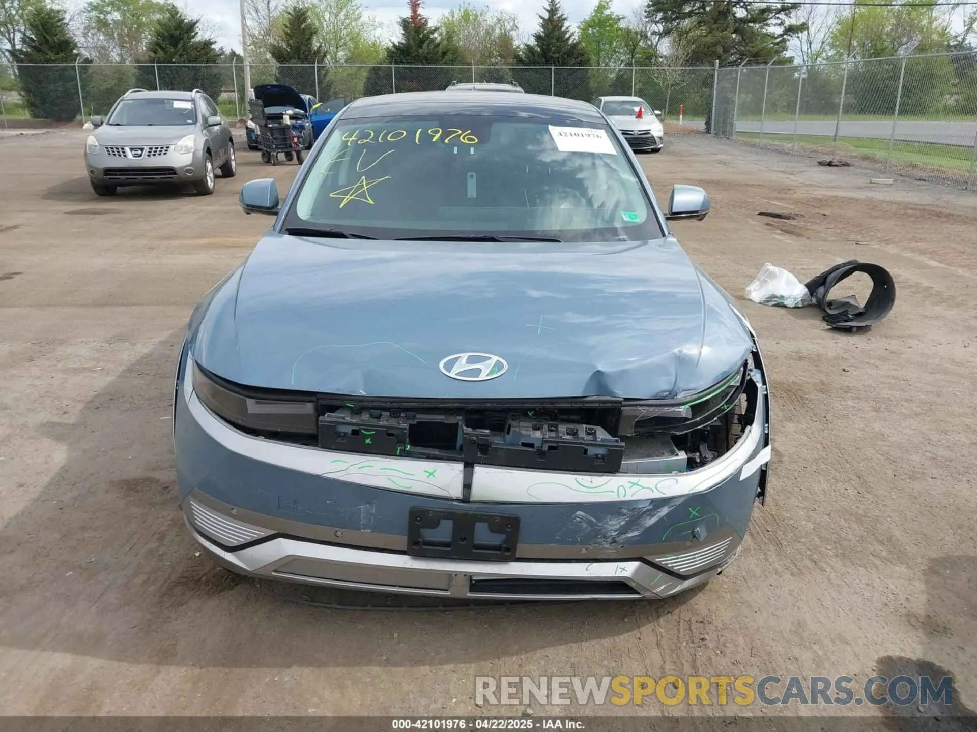 13 Photograph of a damaged car KM8KRDAF8PU171506 HYUNDAI IONIQ 5 2023
