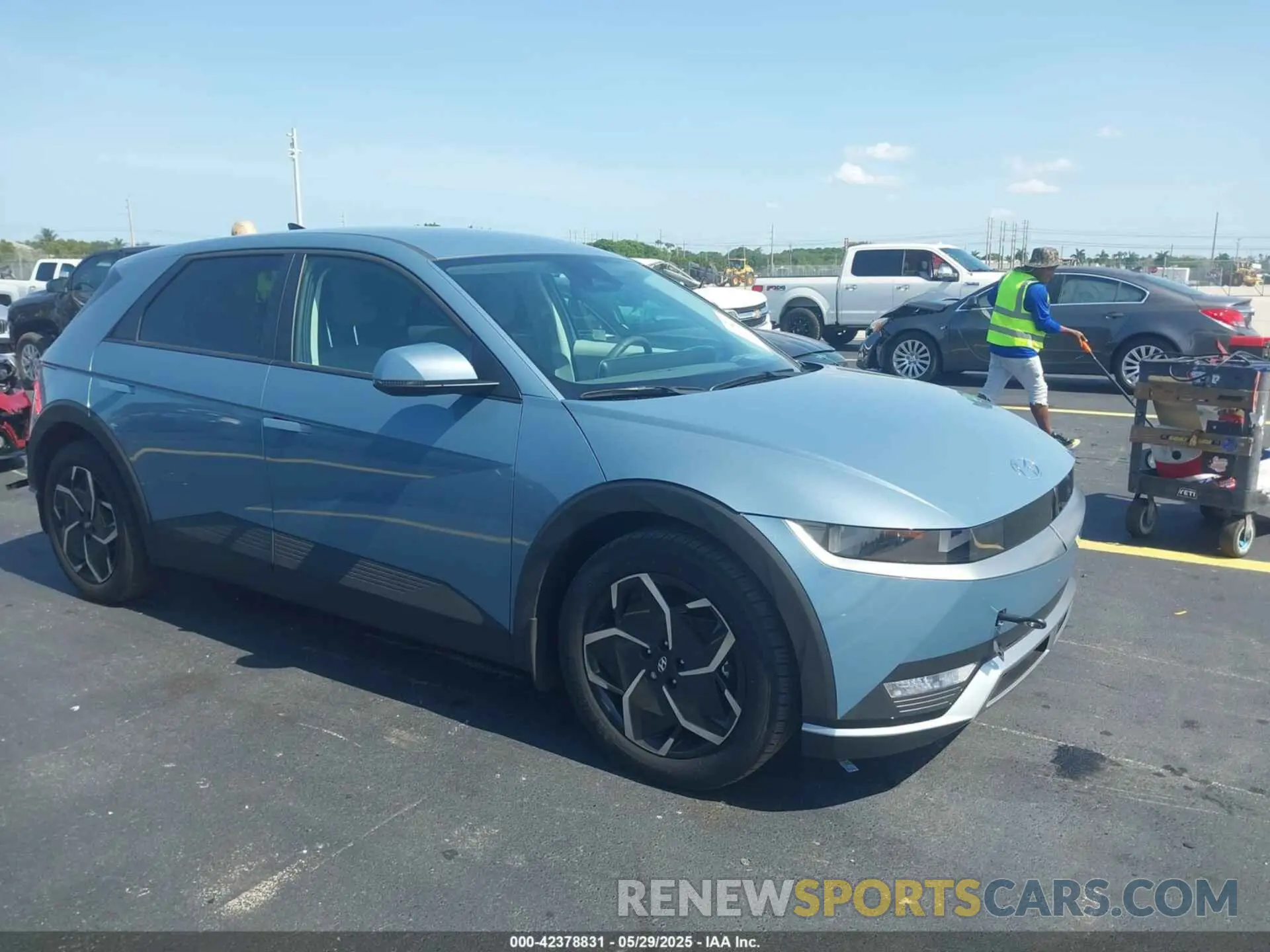 1 Photograph of a damaged car KM8KM4DE0RU330944 HYUNDAI IONIQ 5 2024
