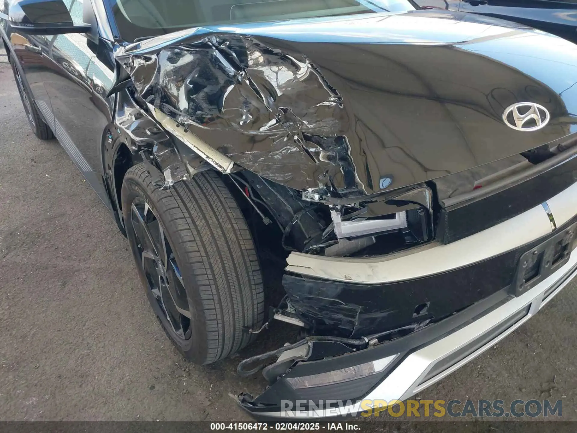 6 Photograph of a damaged car KM8KM4DE5RU246280 HYUNDAI IONIQ 5 2024