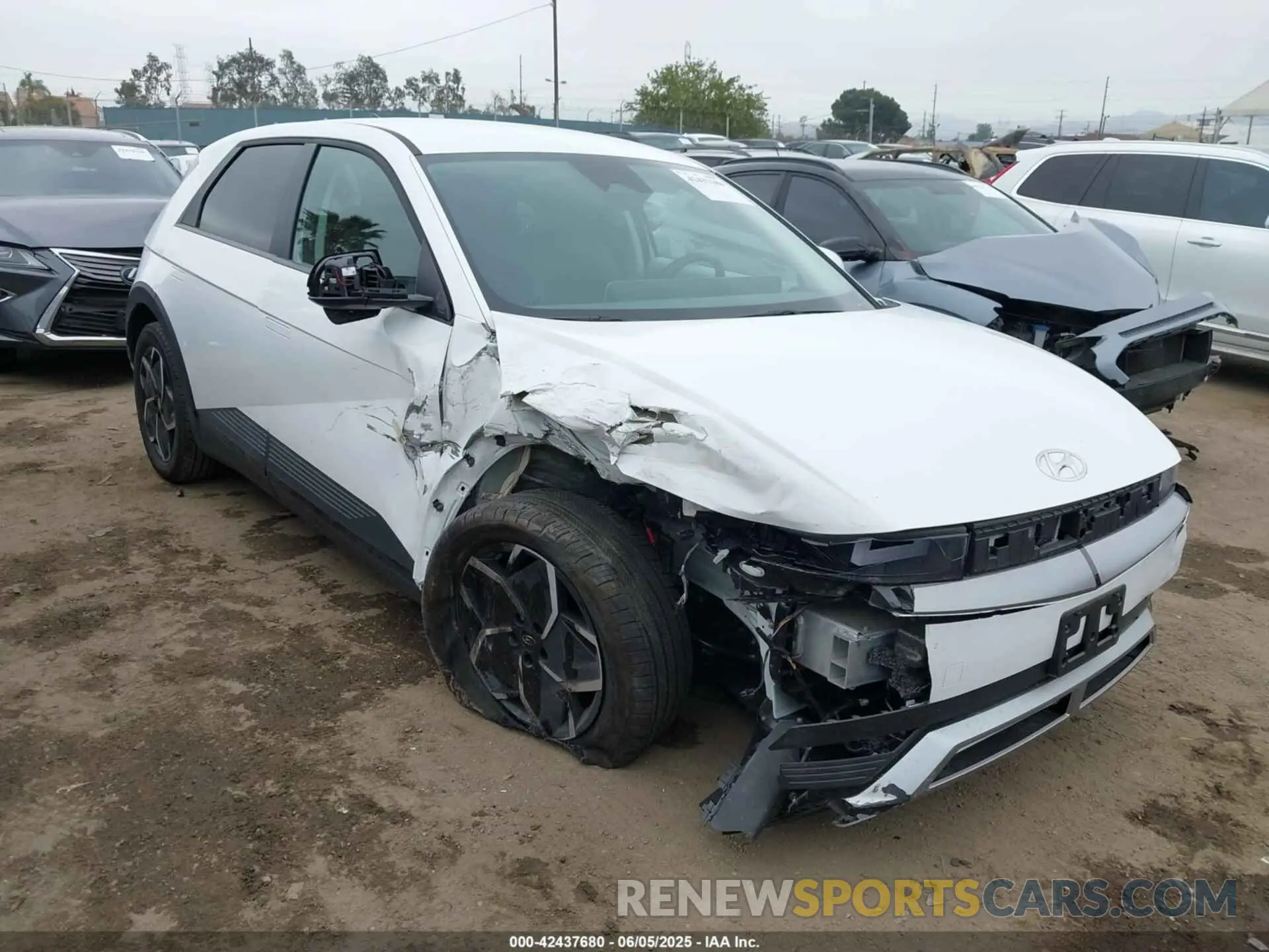 1 Photograph of a damaged car KM8KM4DE8RU276003 HYUNDAI IONIQ 5 2024