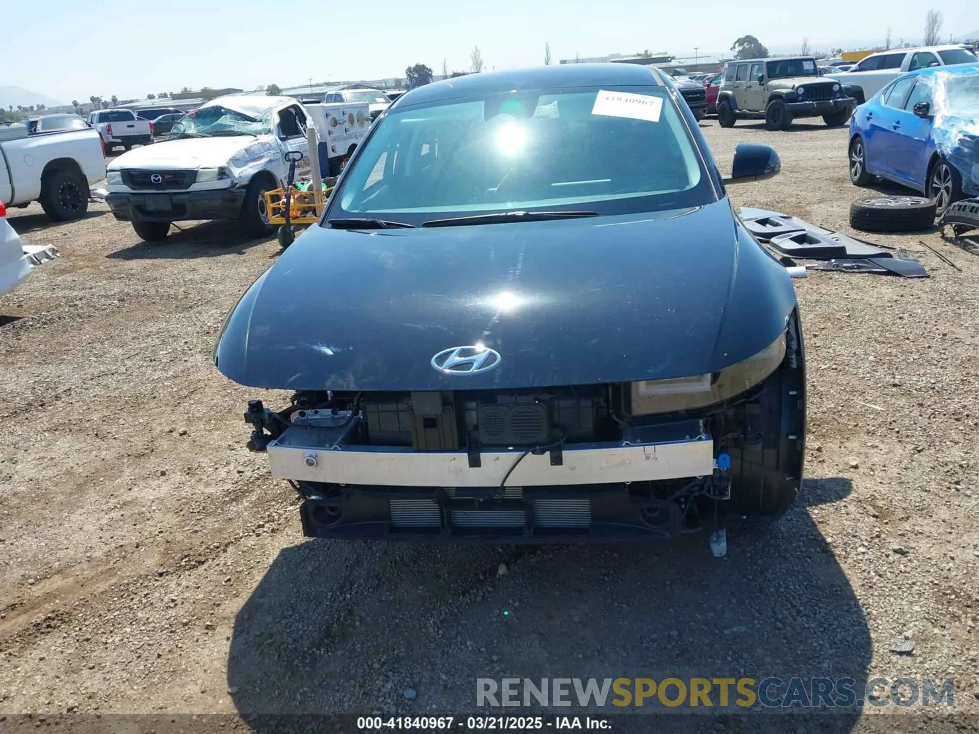 13 Photograph of a damaged car KM8KM4DE8RU292072 HYUNDAI IONIQ 5 2024