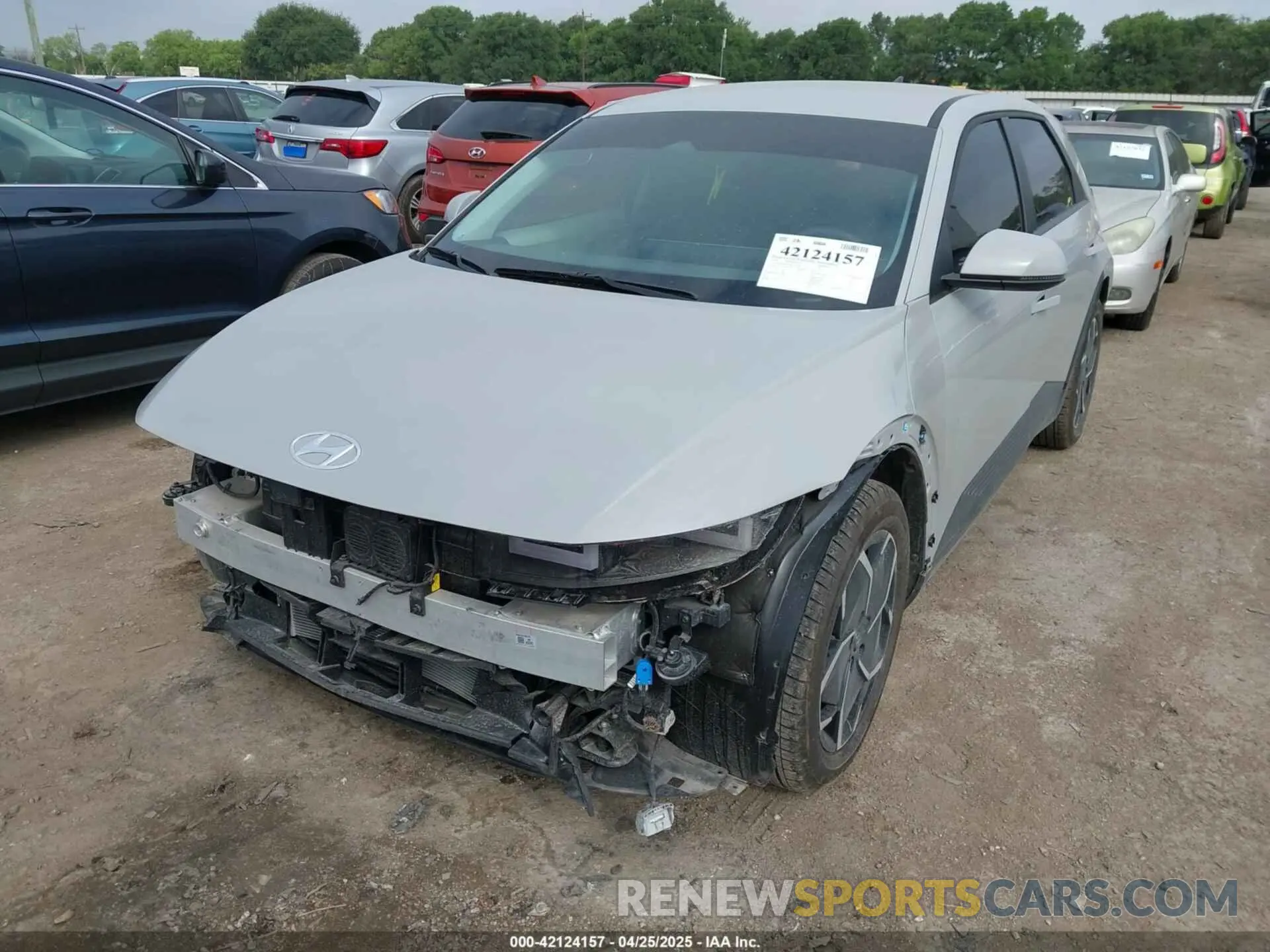 2 Photograph of a damaged car KM8KM4DE9RU302608 HYUNDAI IONIQ 5 2024