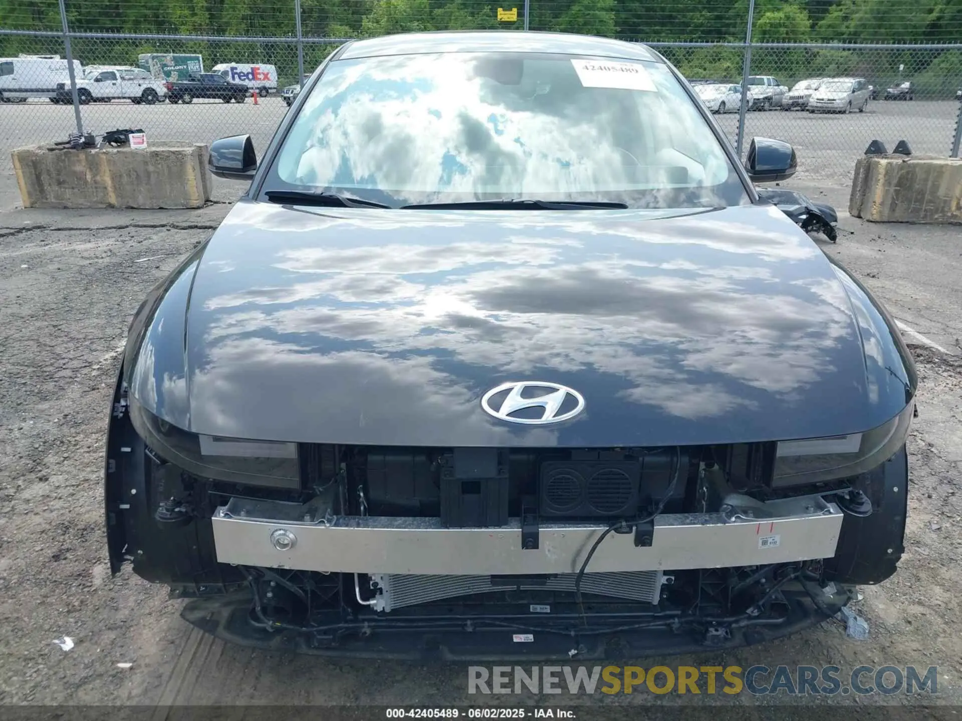 6 Photograph of a damaged car KM8KNDDF3RU258224 HYUNDAI IONIQ 5 2024