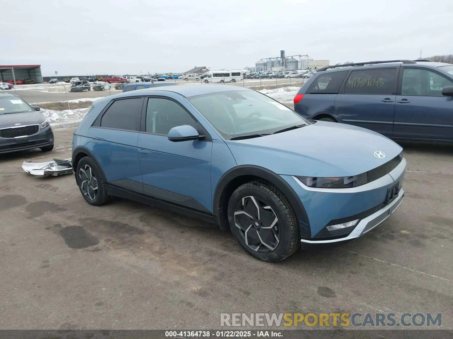1 Photograph of a damaged car KM8KNDDF6RU238629 HYUNDAI IONIQ 5 2024