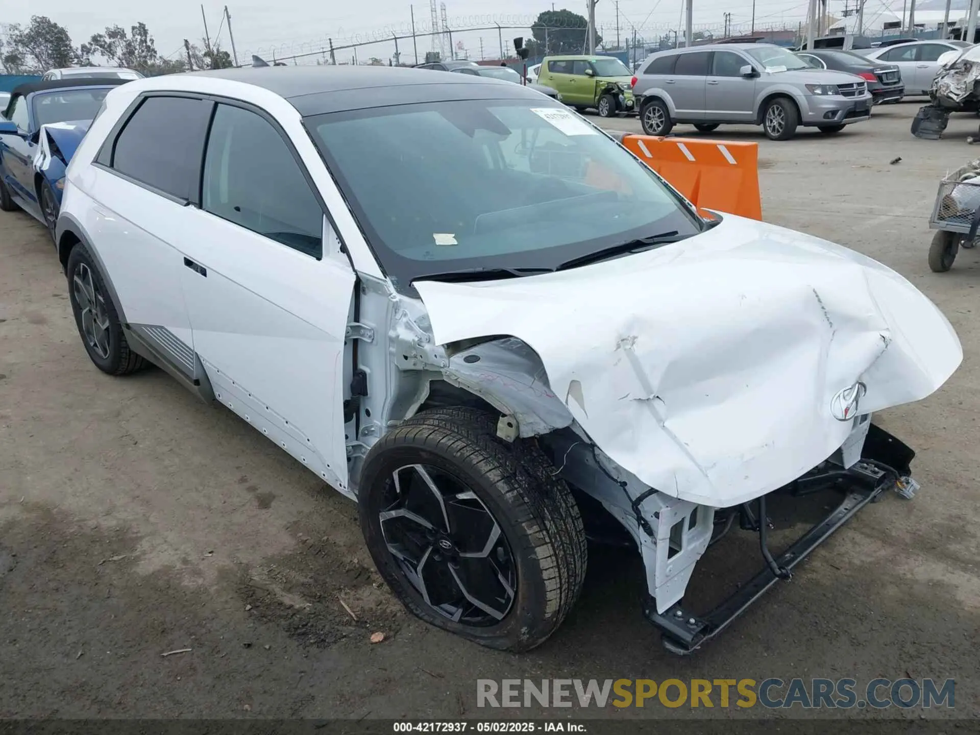 1 Photograph of a damaged car KM8KR4DE8RU341059 HYUNDAI IONIQ 5 2024
