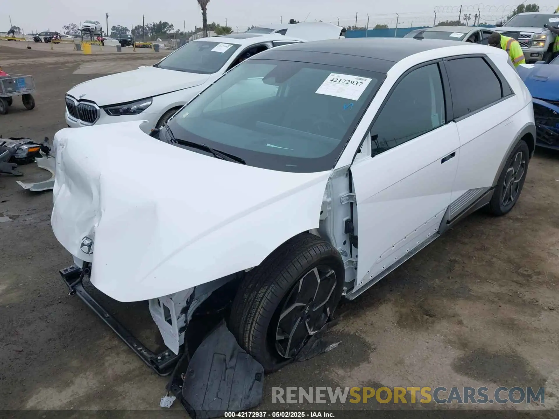 2 Photograph of a damaged car KM8KR4DE8RU341059 HYUNDAI IONIQ 5 2024