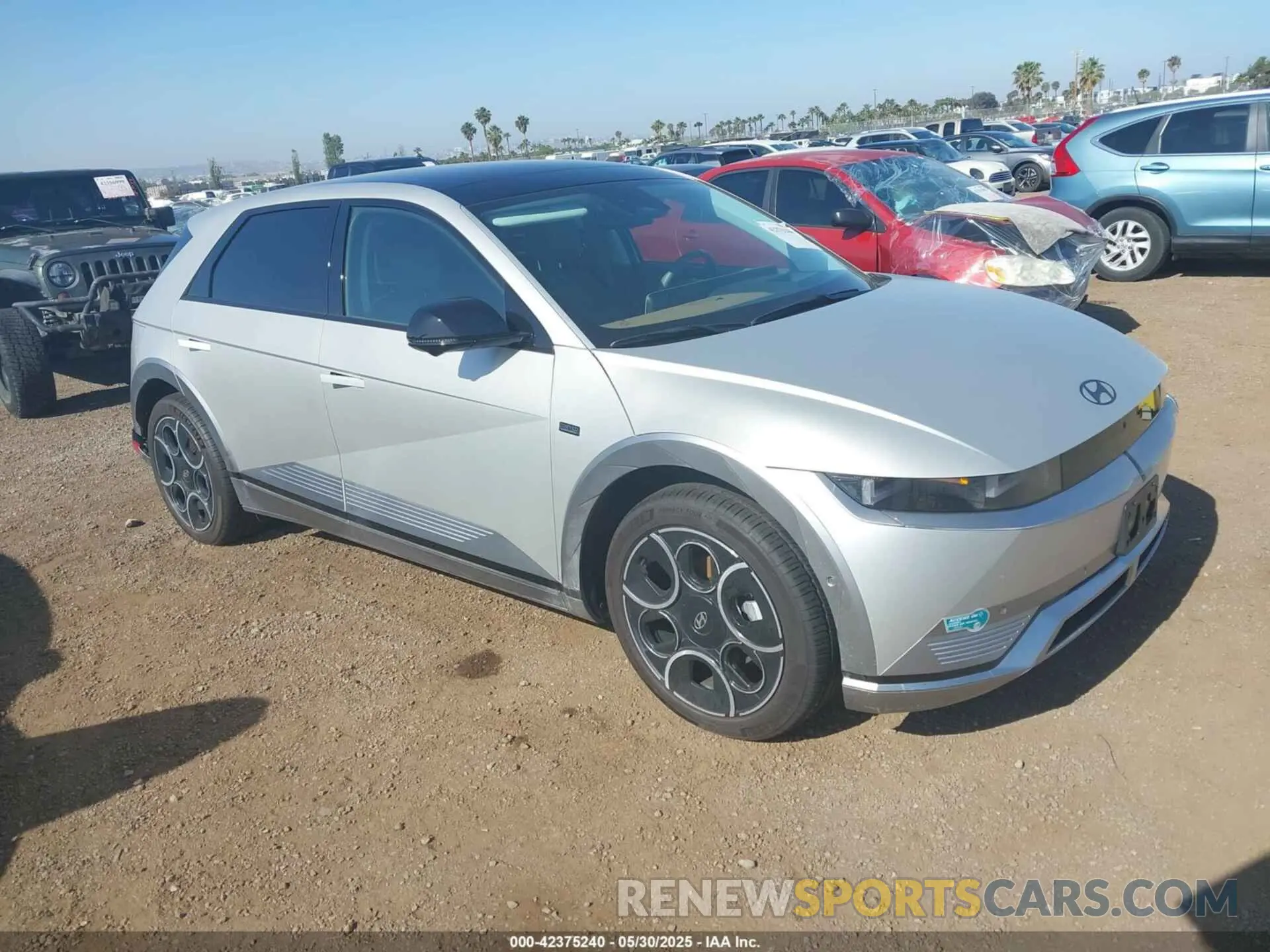 1 Photograph of a damaged car KM8KRDDF1RU274815 HYUNDAI IONIQ 5 2024