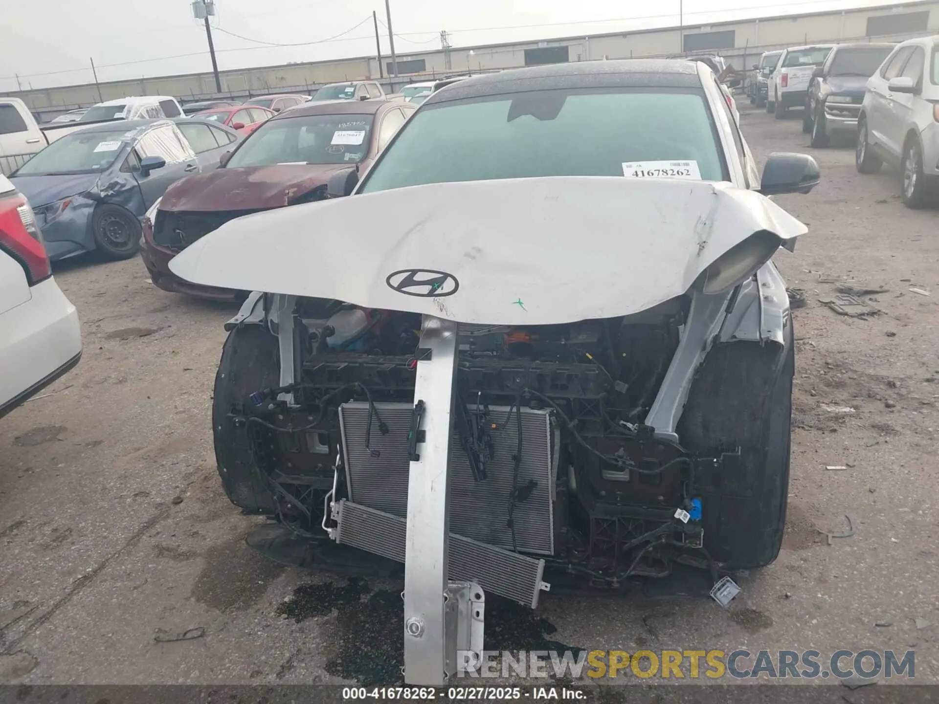 13 Photograph of a damaged car KM8KRDDF8RU275248 HYUNDAI IONIQ 5 2024