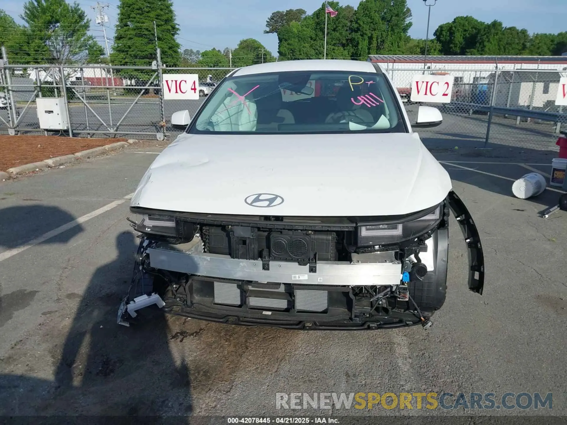 12 Photograph of a damaged car 7YAKM4DAXSY004111 HYUNDAI IONIQ 5 2025